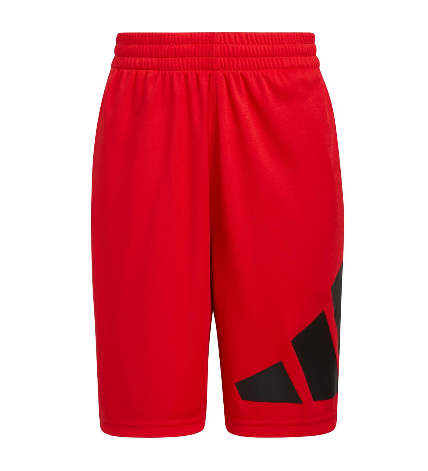 adidas Boys' Big Aeroready Performance Shorts 14-16 - Scarlet - Buy Online on GoSupps.com
