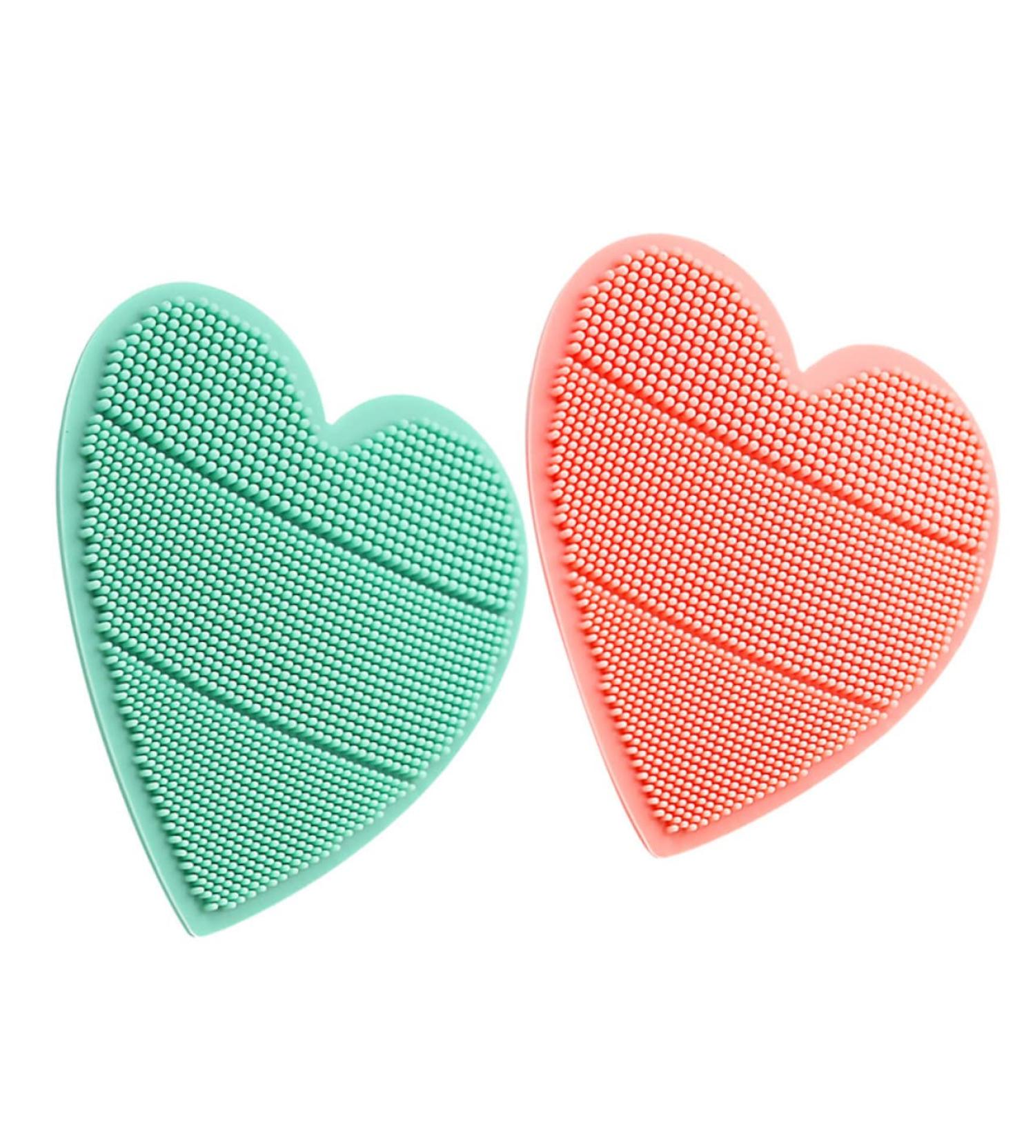 Totority 2pcs Baby Scalp Massager & Shampoo Brush Set - Silicone Scrubber for Cradle Cap & Hair Care - Green Baby Bath Comb - Buy Online on GoSupps.com