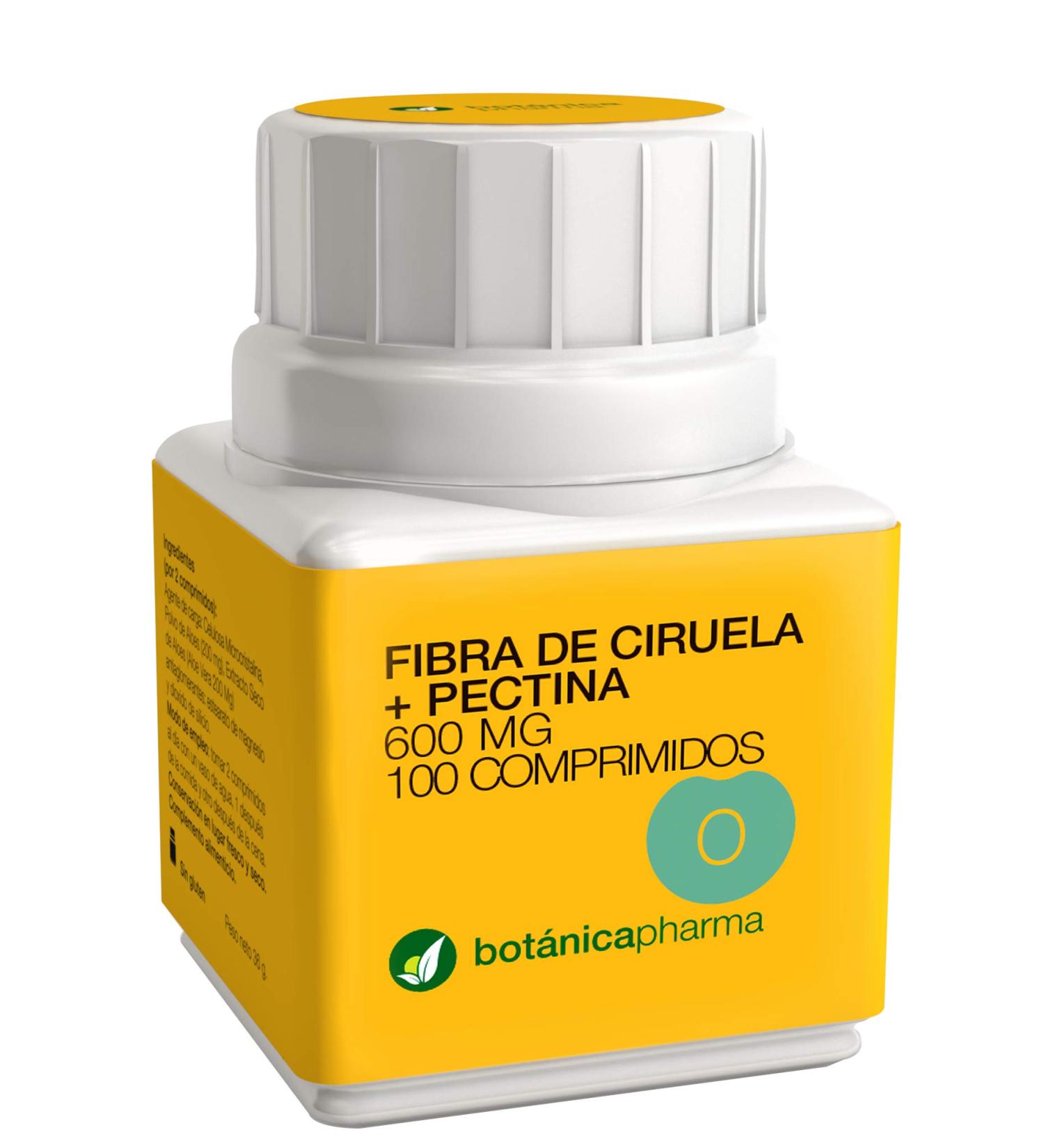 Botanicapharma Plum fiber + pectin Botanica Pharma 600 mg 100 tablets