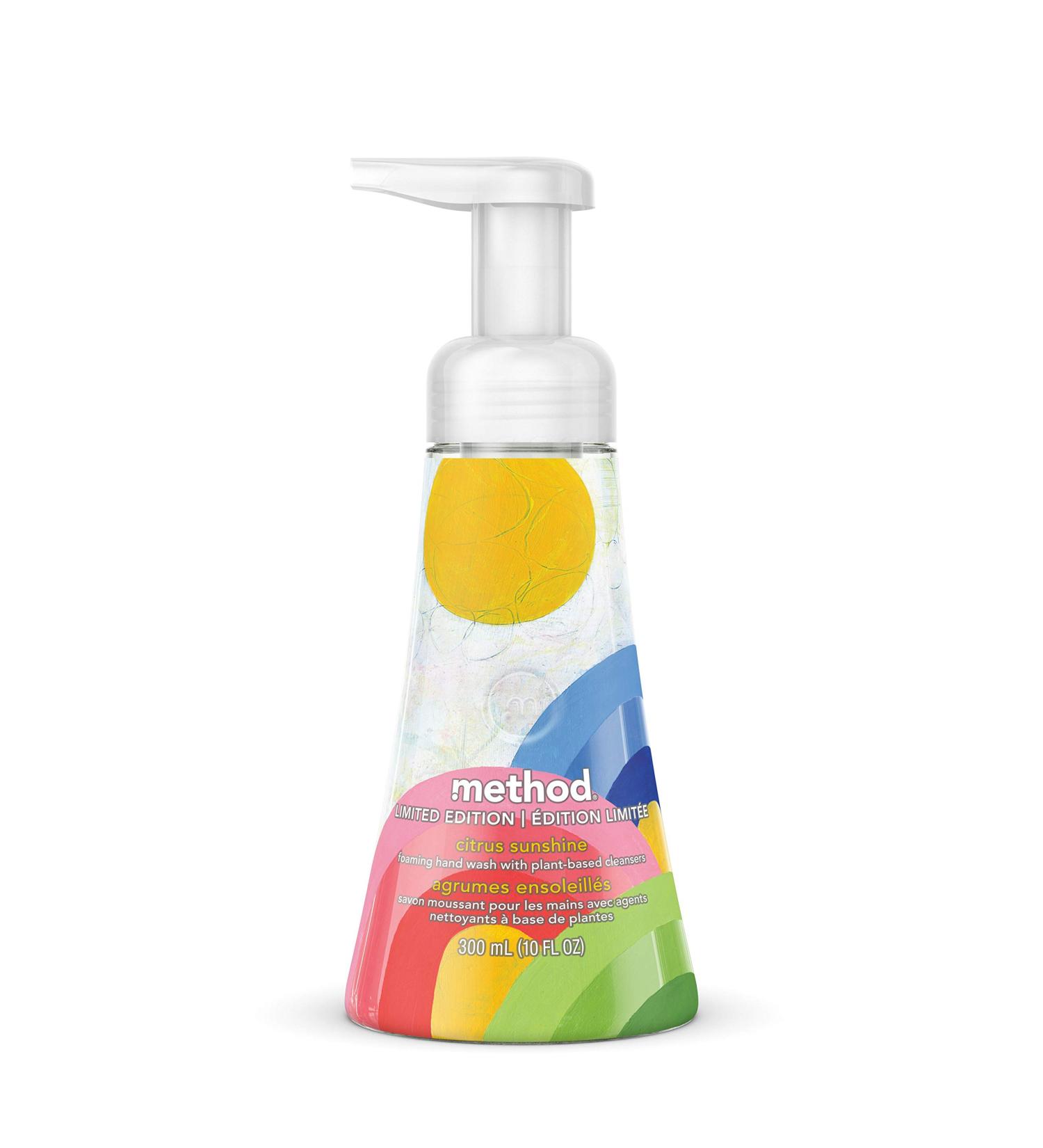 Method Limited Edition Citrus Sunshine Foaming Hand Wash | 10 Ounce | International Shipping Available - Buy Online on GoSupps.com