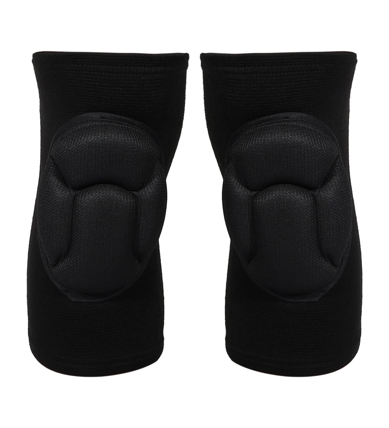 VOCOSTE Knee Brace Protection - Soft Breathable Support for Sport, Gym & Skating - Black XL - Buy Online on GoSupps.com