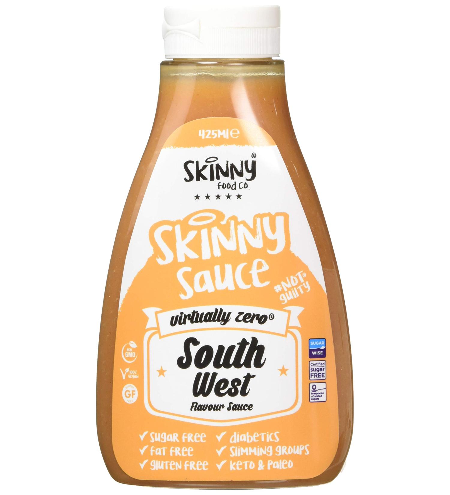 South West Skinny Sauce 425ml - Delicious and Low-Calorie Flavor Boost - Buy Online on GoSupps.com