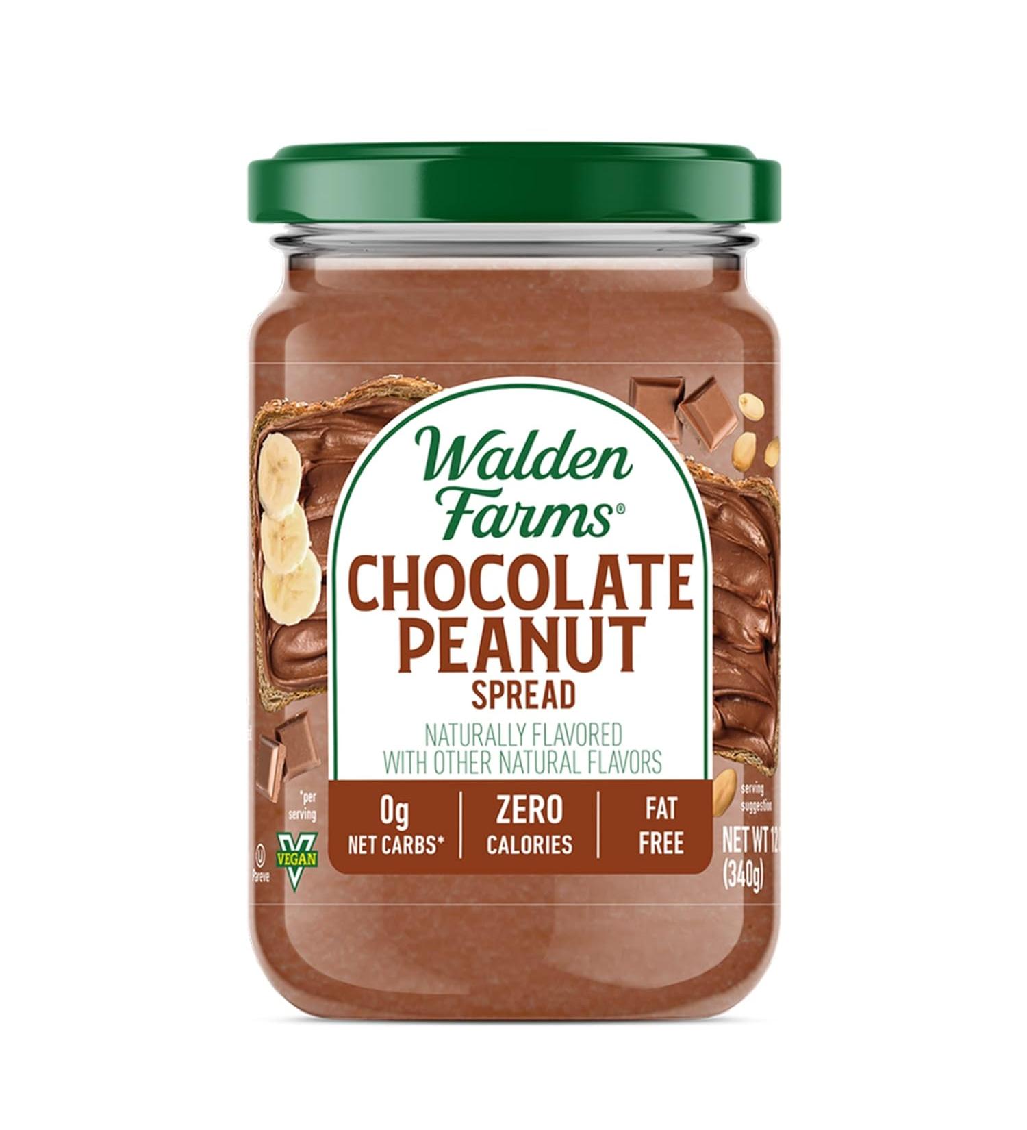 Walden Farms Calorie Free Peanut Spread - Chocolate - 12 Oz - Buy Online on GoSupps.com