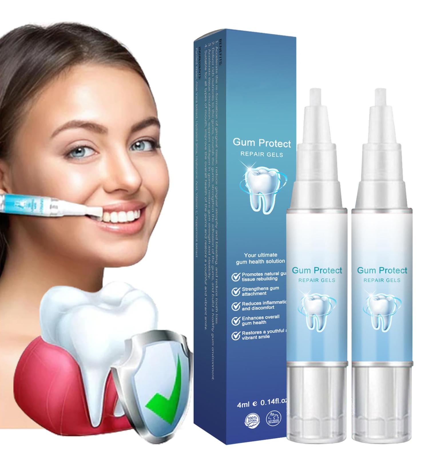 Lovilds Gum Therapy Gel for Repair & Clean - 2PCs | International Shipping | Tooth Stain Remover - Buy Online on GoSupps.com