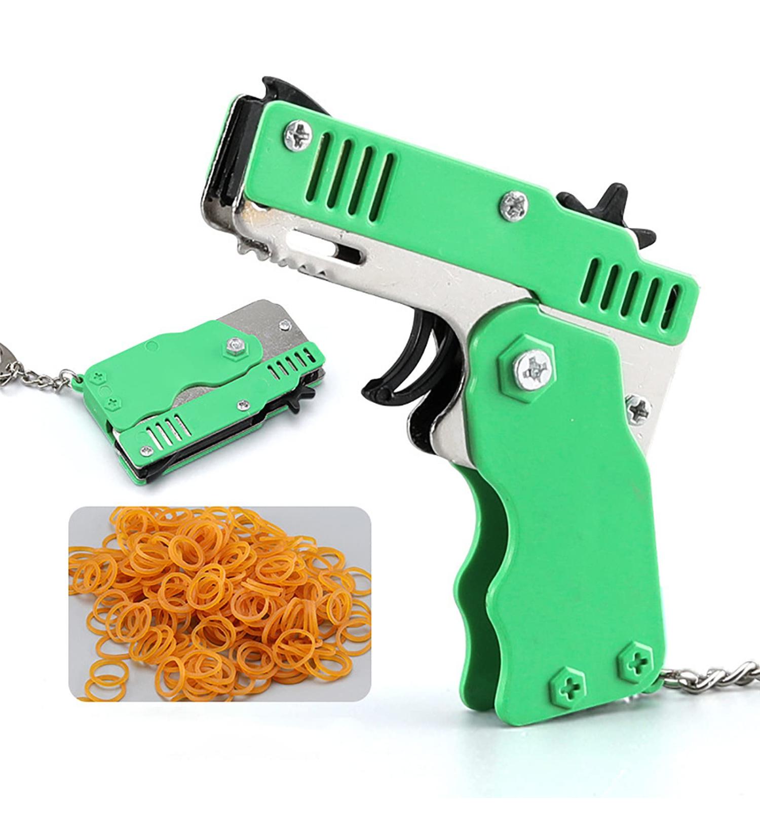 Pimelu Cool Rubber Band Christmas Keychain - Green Key Chain for Women, Men, Girls & Boys - Buy Online on GoSupps.com