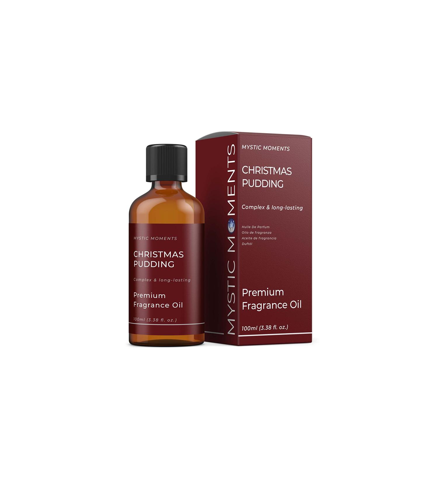 Mystic Moments Christmas Pudding Fragrance Oil - 100ml | For Soaps, Candles, Bath Bombs & More - Buy Online on GoSupps.com