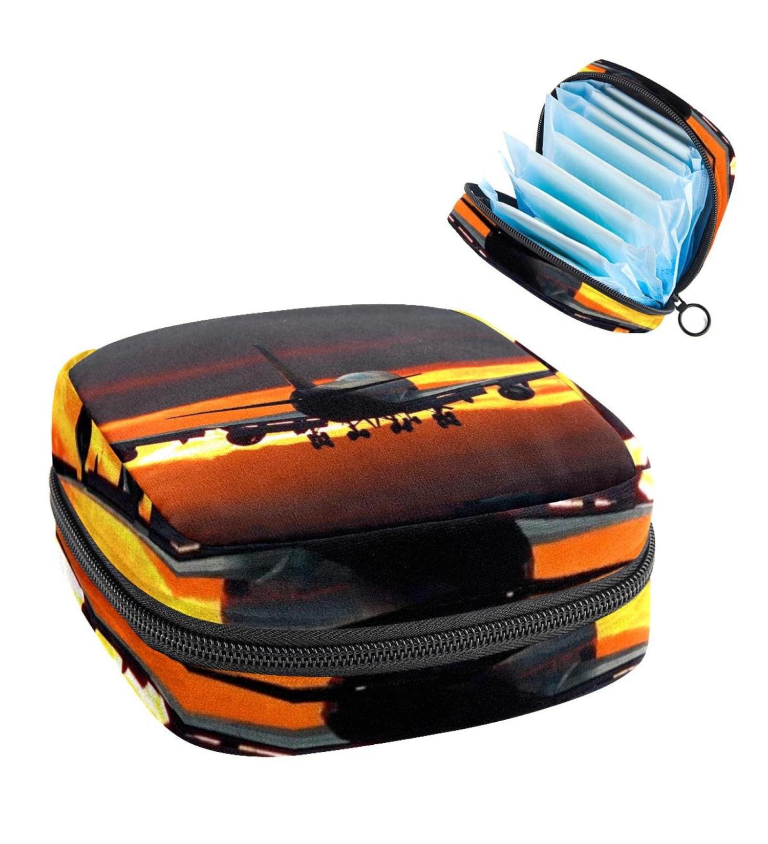 GIAPB Period Bag - Sanitary Napkin Storage & Travel Makeup Pouch - Buy Online on GoSupps.com