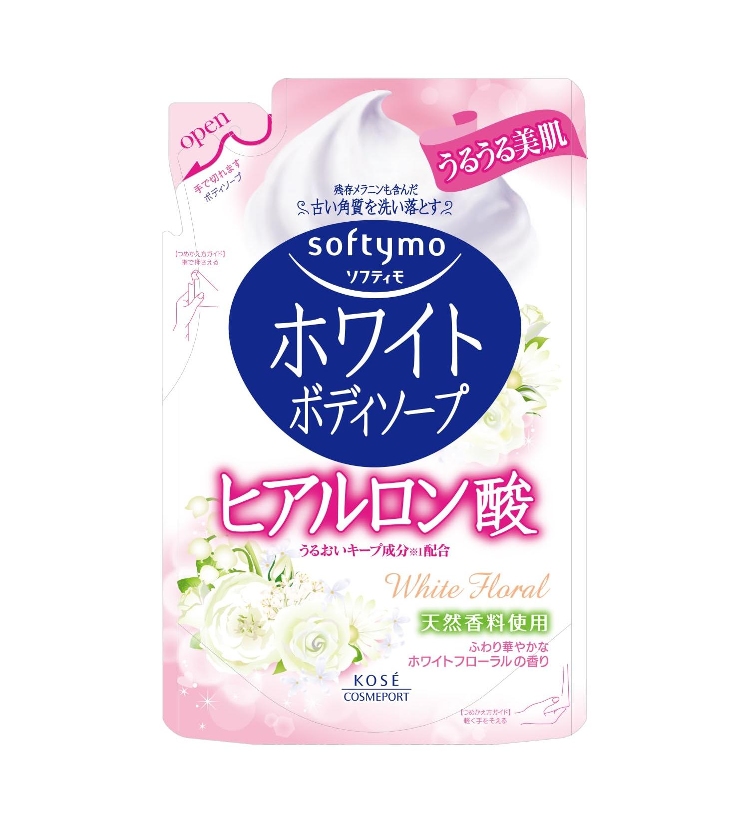 Kose Cosmeport - SOFTYMO White Body Soap Hyaluronic Acid Refill 420ml by Kose Cosmeport