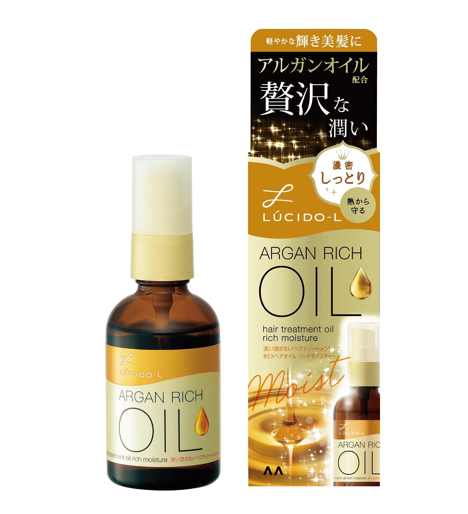 Japan Lucido El Oil Treatment EX Hair Oil Rich Moisture 60mL - Nourishing Hair Care Essential - Buy Online on GoSupps.com