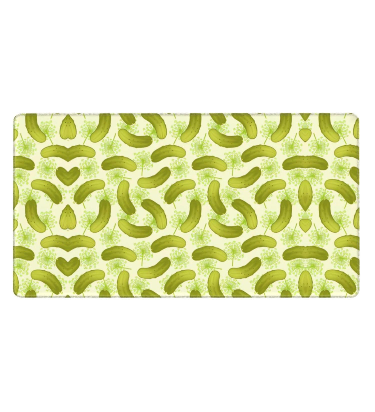 Mousepad - Large Gaming Mouse Pad with Thickened Comfort - Strong Adhesion Durability Suitable for Office Study 16x29.5 in Sushi Dill Pickles - Buy Online on GoSupps.com
