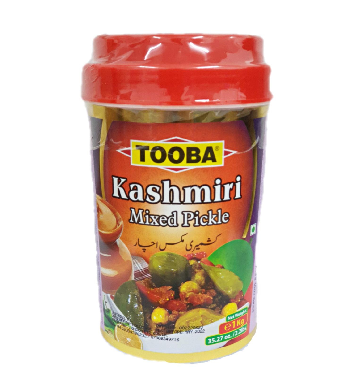 NEW Lunched TOOBA KASHIMIRI MIXED PICKLE |Kashmiri Achaar| HOT & SPICY| 1 Kg JAR