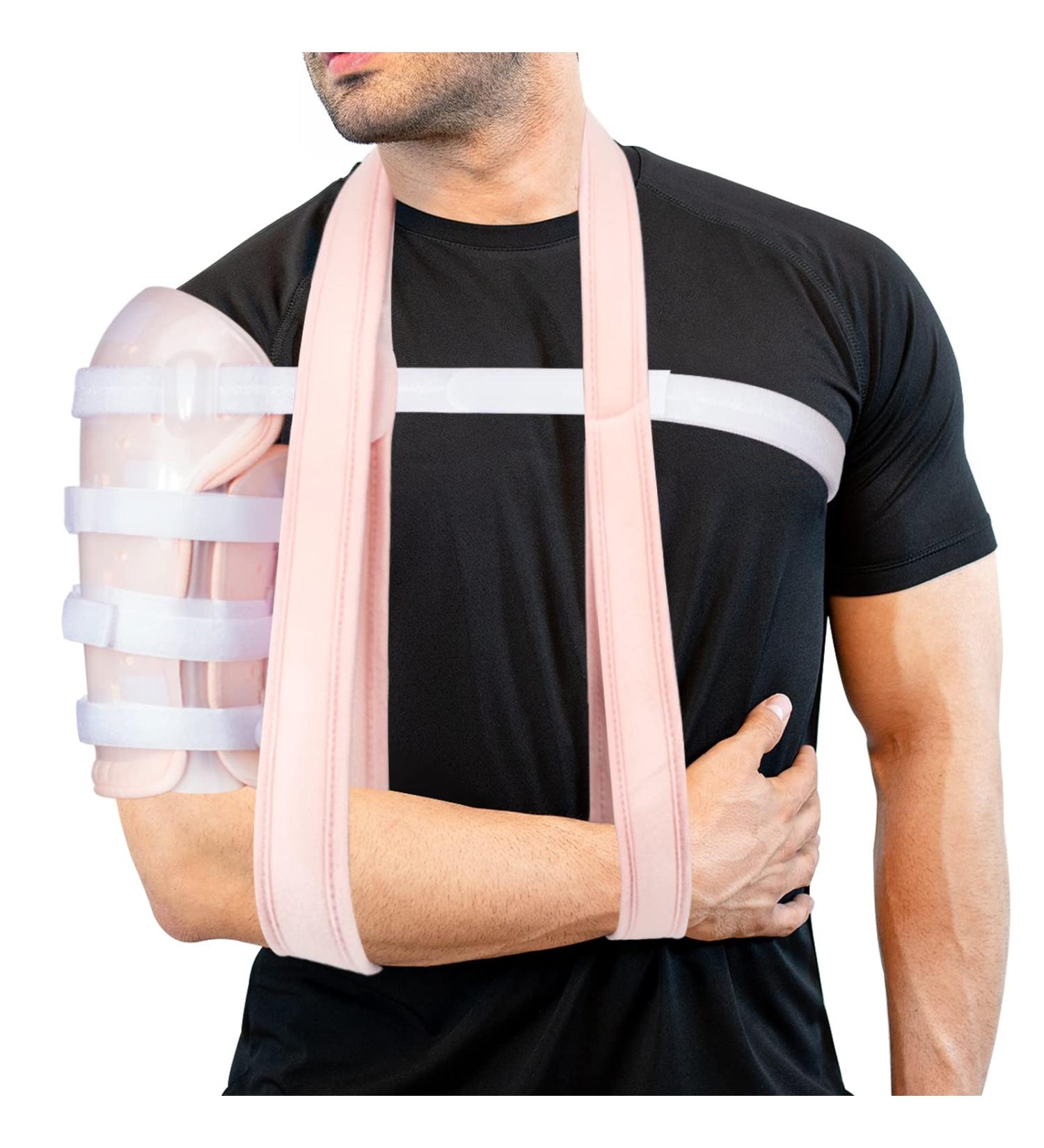 Sarmiento Brace for Humeral Fracture | Upper Arm Splint for Men & Women | Left/Right Arm Support - International Shipping Available - Buy Online on GoSupps.com
