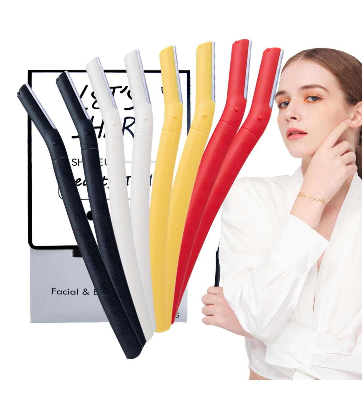 Joberio Eyebrow Razor | Ergonomic Facial Razor for Women | Precision Coverage & Lint-Free Design for Eyebrows Face & Lips - Buy Online on GoSupps.com