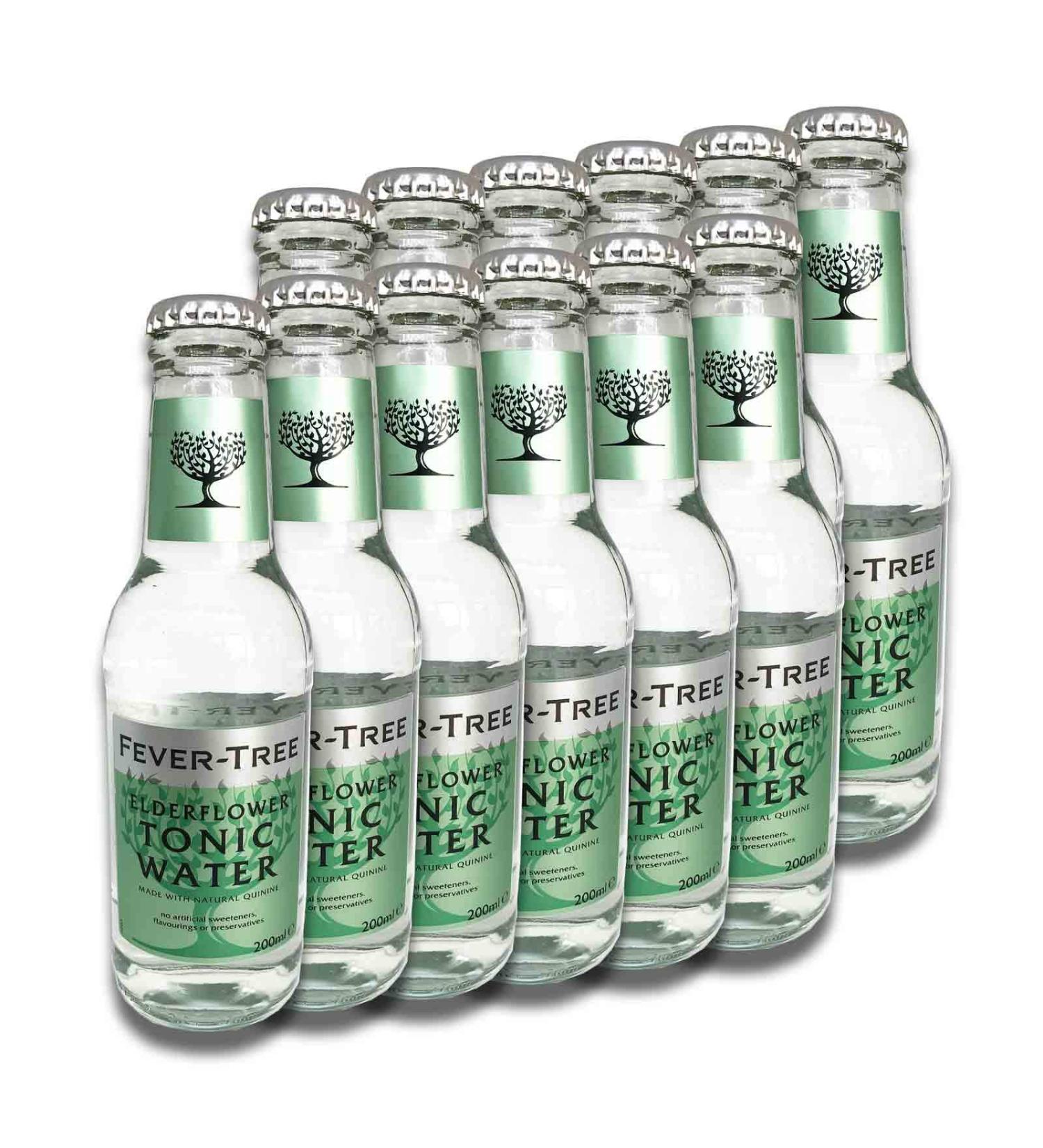 Fever Tree Elderflower Tonic Water 12 x 200ml