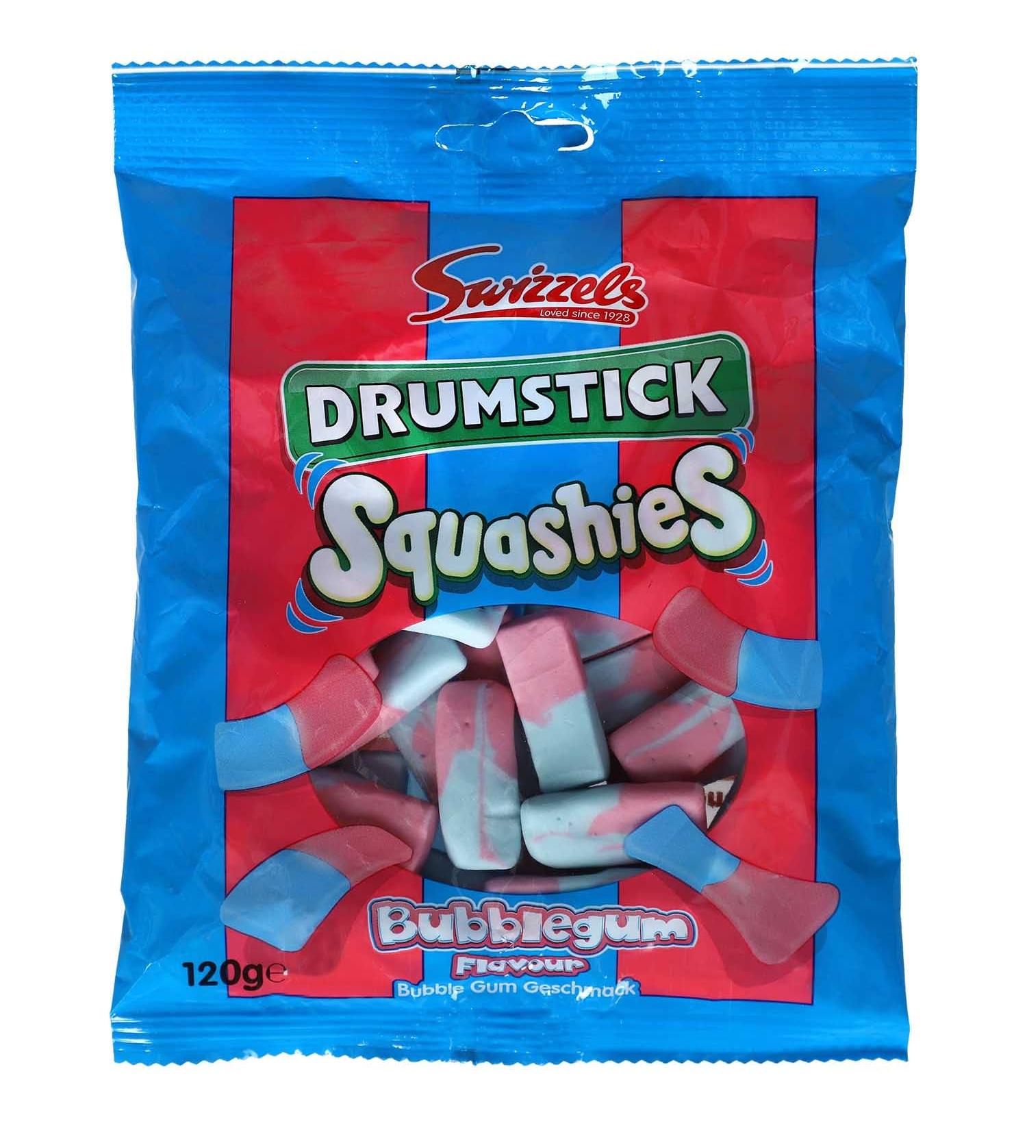 Squashies Drumstick Bubblegum - 145 g - Lot de 2 - Buy Online on GoSupps.com