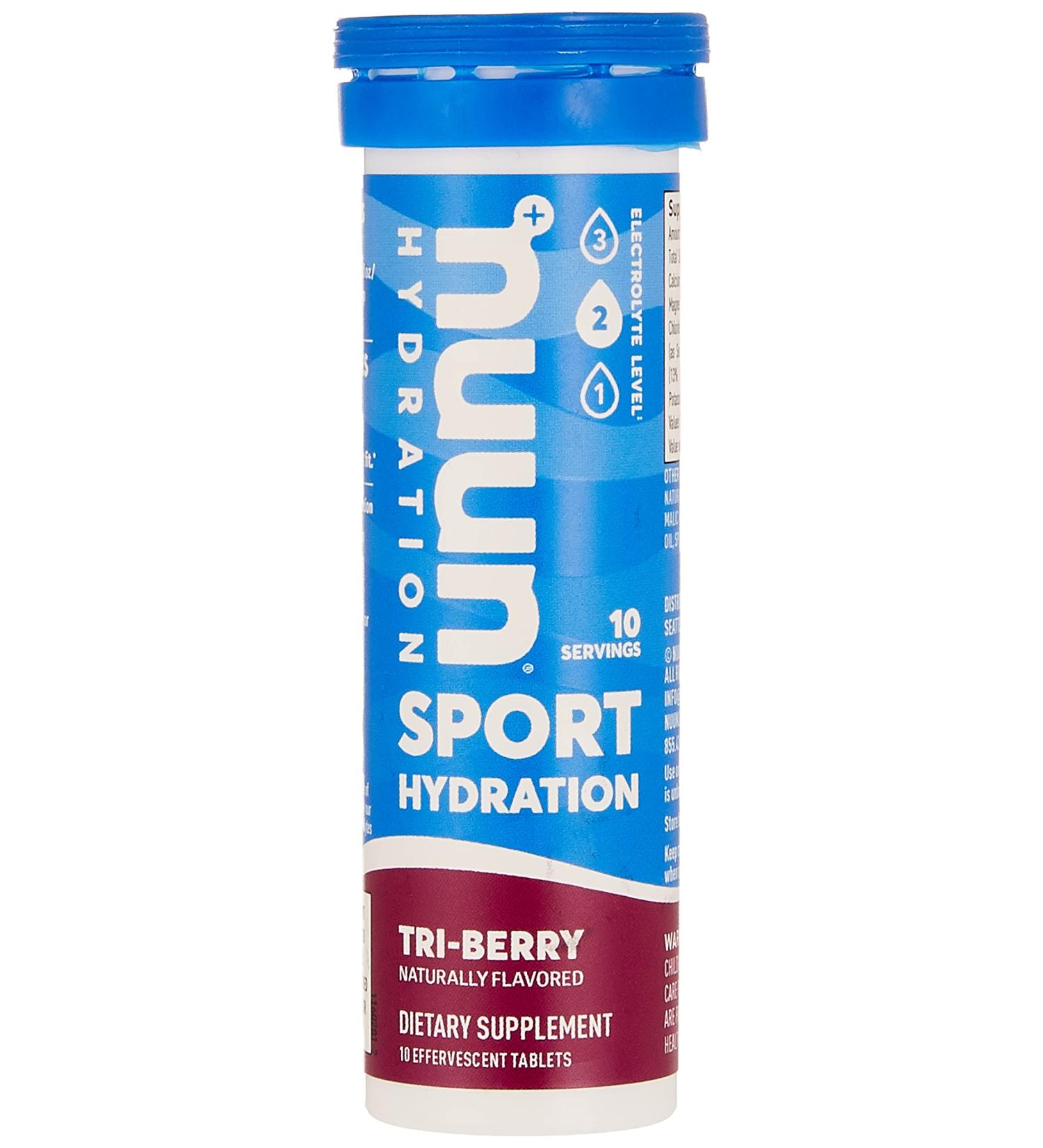 Buy Nuun Active Tri Berry - Electrolyte Tablets (10 ct) for Optimal Hydration | Fast International Shipping - Buy Online on GoSupps.com