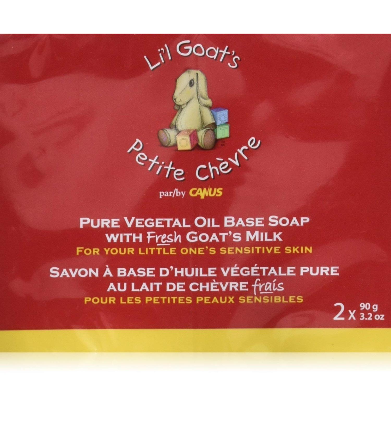Buy Canus Goat Milk Soap Bar - Lill Goat Milk 2 | Natural Moisturizing Soap for All Skin Types - International Shipping Available - Buy Online on GoSupps.com