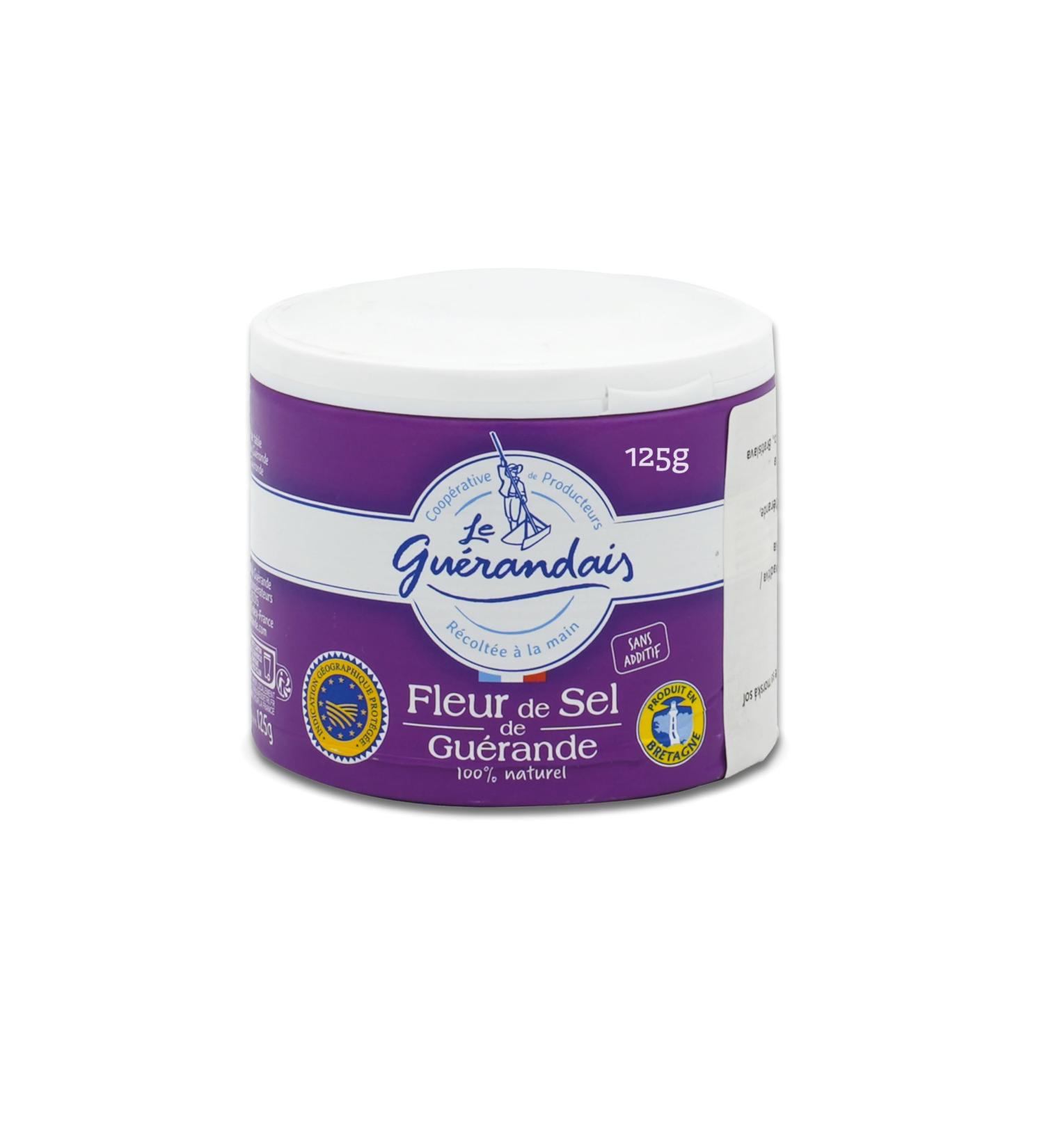 Le Guer andais Fleur de Sel Pack of 2 (2 x 125 g) - Buy Online on GoSupps.com