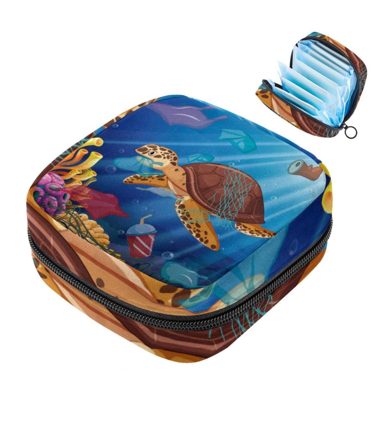 Portable Women's Binding Bags & Menstrual Cup Pocket | Eco-Friendly Inserts for Teens | Colorful Tampon & Period Solutions - Buy Online on GoSupps.com