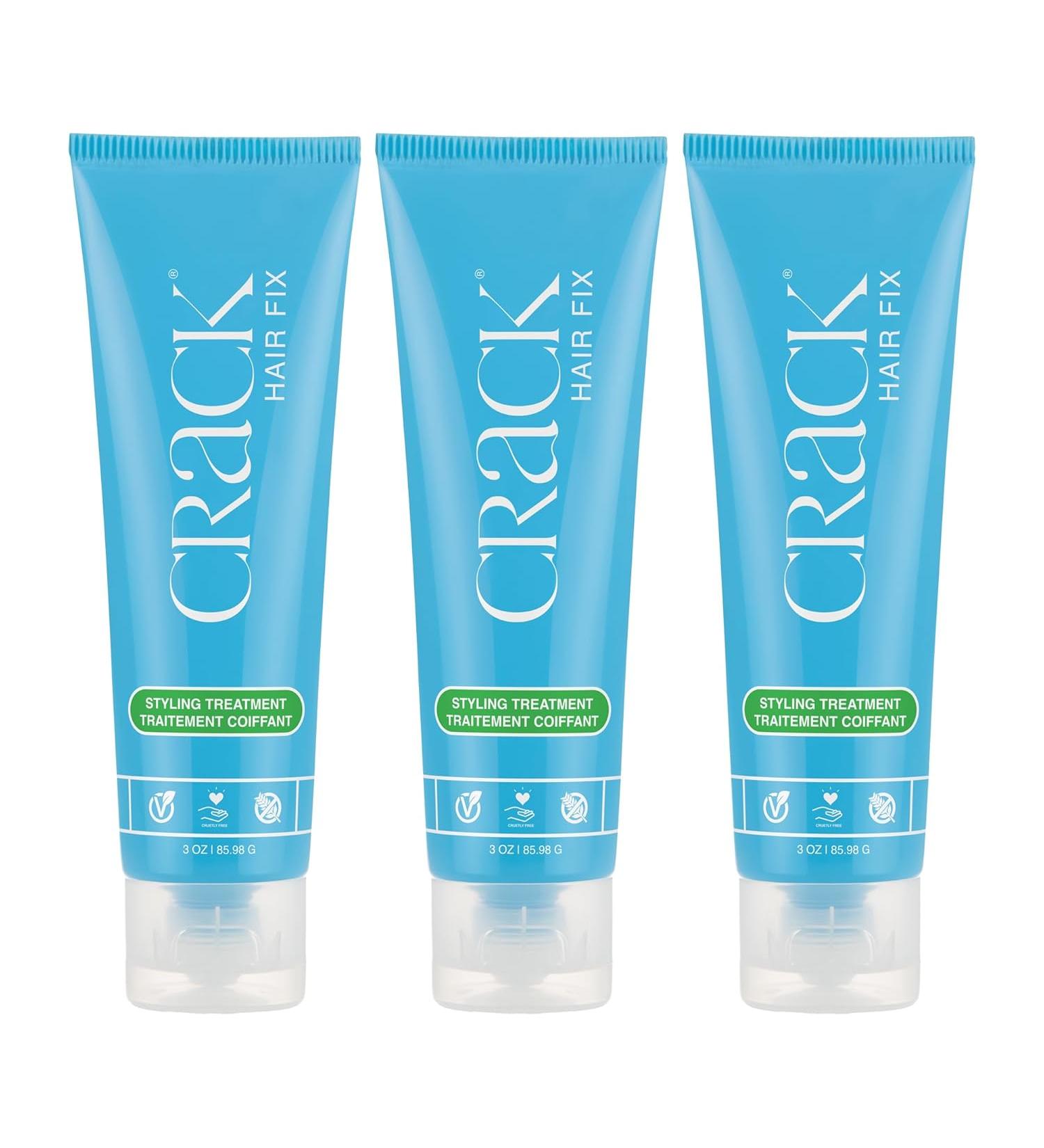 Crack HAIR FIX - Lemongrass - Pack of 3 - 3 Oz. - Buy Online on GoSupps.com