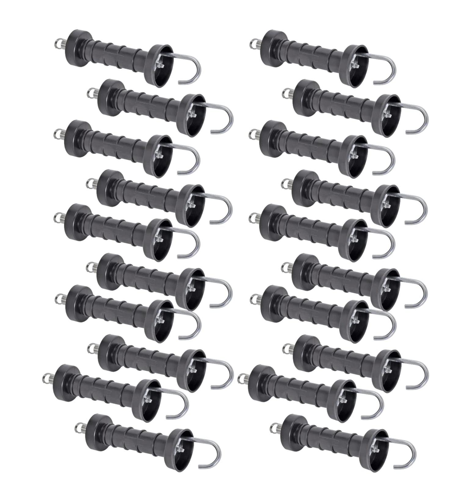 VOSS.farming gate handle 20 pieces with hook for pasture fence gate handles gate hooks electric fence