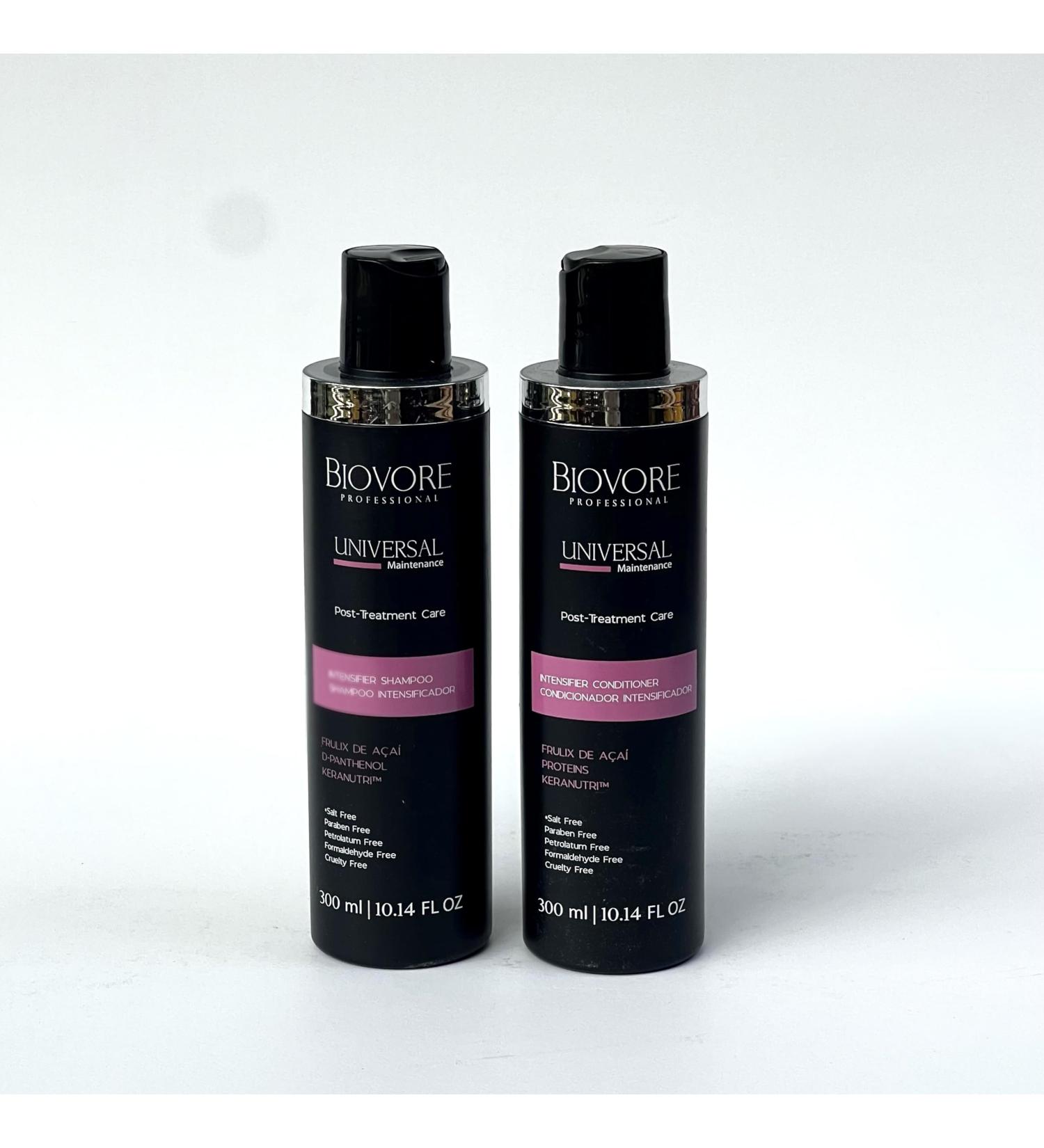 Repair Shampoo & Conditioner Set for All Hair Types | 10.6 oz | Shine Soft & Silky-Smooth Hair | Amino Acids Proteins & Acai Fruit Extract - Buy Online on GoSupps.com