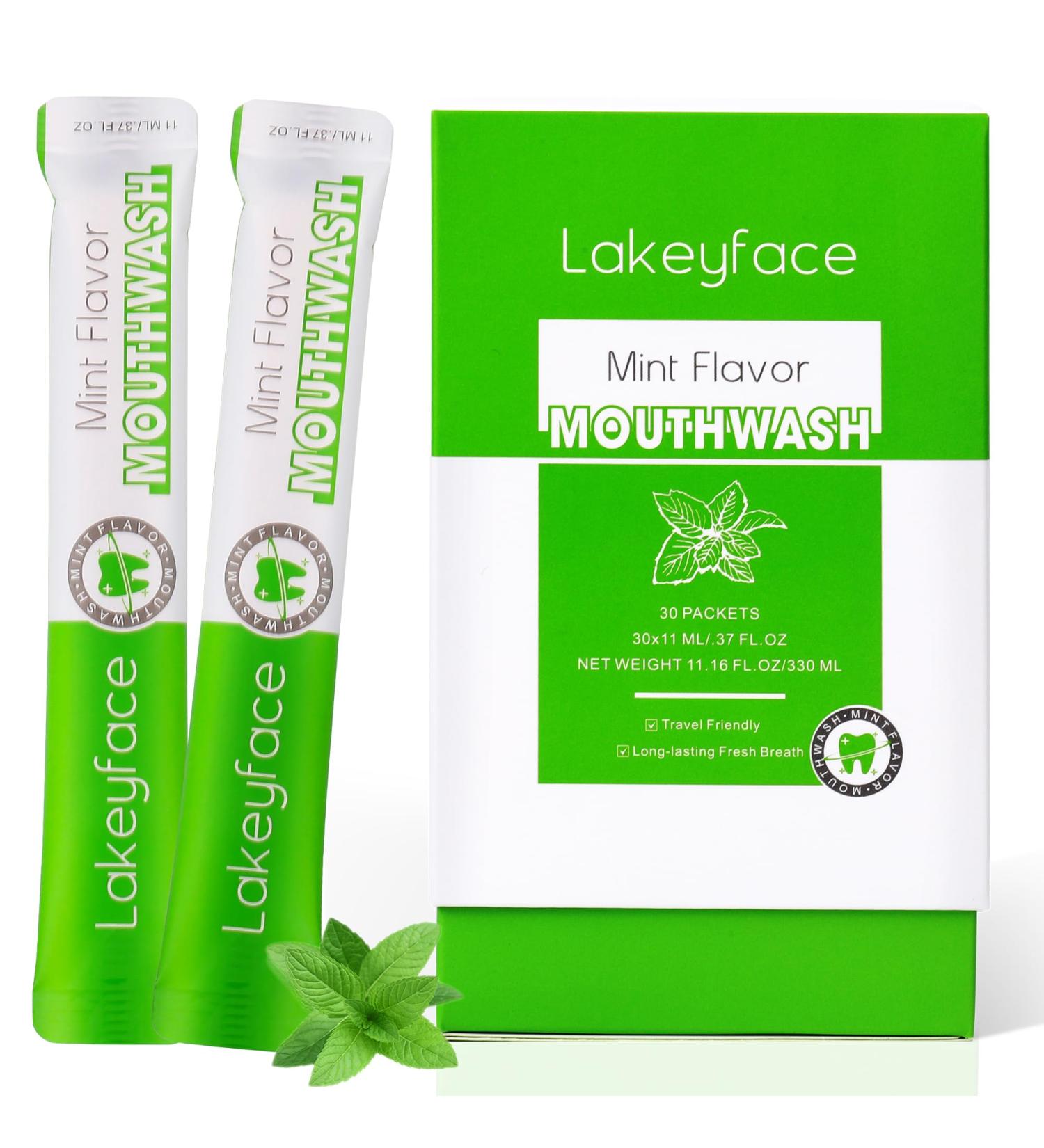 Mouthwash 30 Packets Travel Mouth Wash for Adults Alcohol Free Mini Mouthwash for Travel Essential TSA Approved Mouthwashs Bulk Pocket Size On The Go Mint 11ml/0.37FL.OZ Each - Buy Online on GoSupps.com