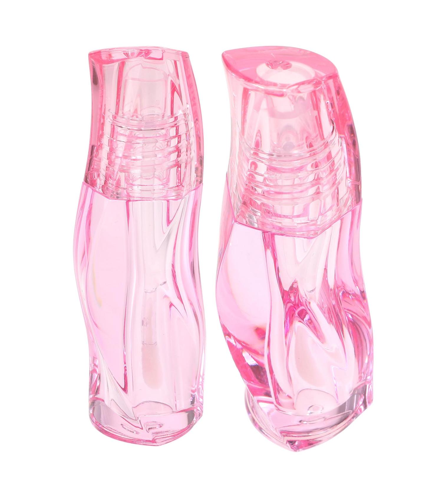 Tube de Gloss L vres Vide Torsad 3ml Semi-transparent Rose Lot de 2 Flacons Rechargeables pour Maquillage L vres Mini Tubes de Rouge DIY Portables et Solide - Buy Online on GoSupps.com