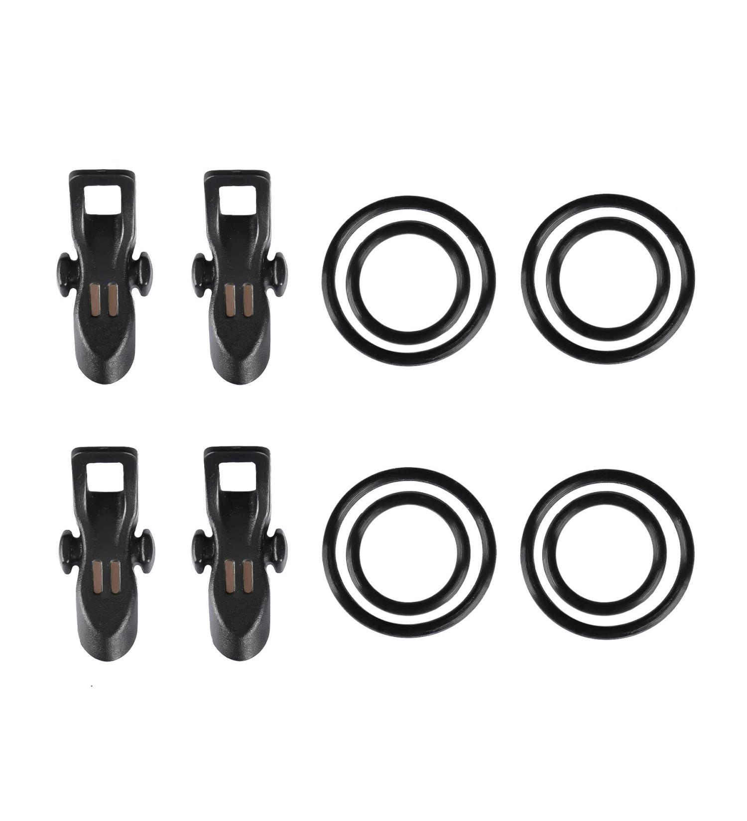 Booms Fishing HK1 Magnetic Hook Keeper Black - Pack of 4 - Buy Online on GoSupps.com