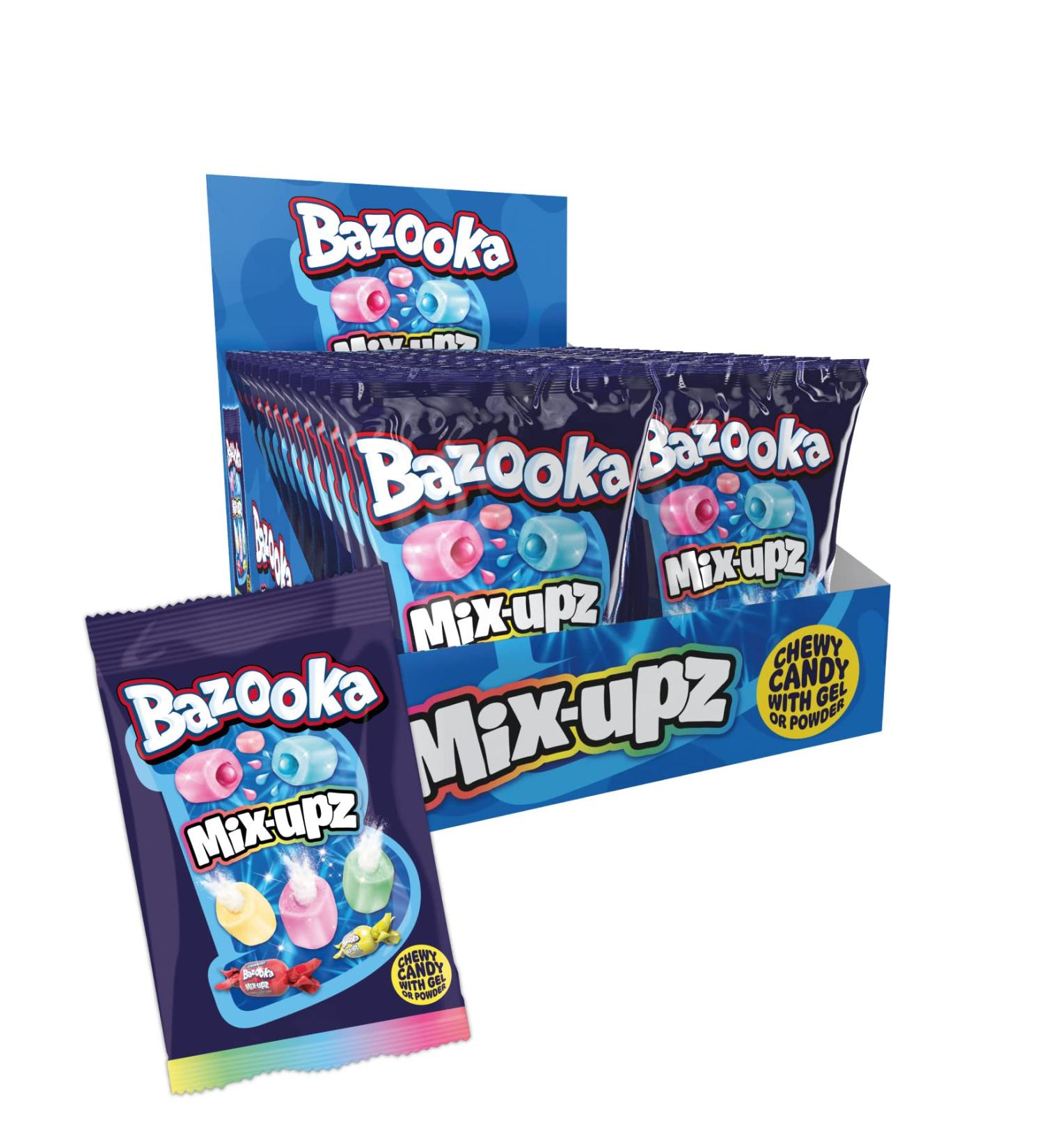 Bazooka Mix Upz (24 packs of 40g)