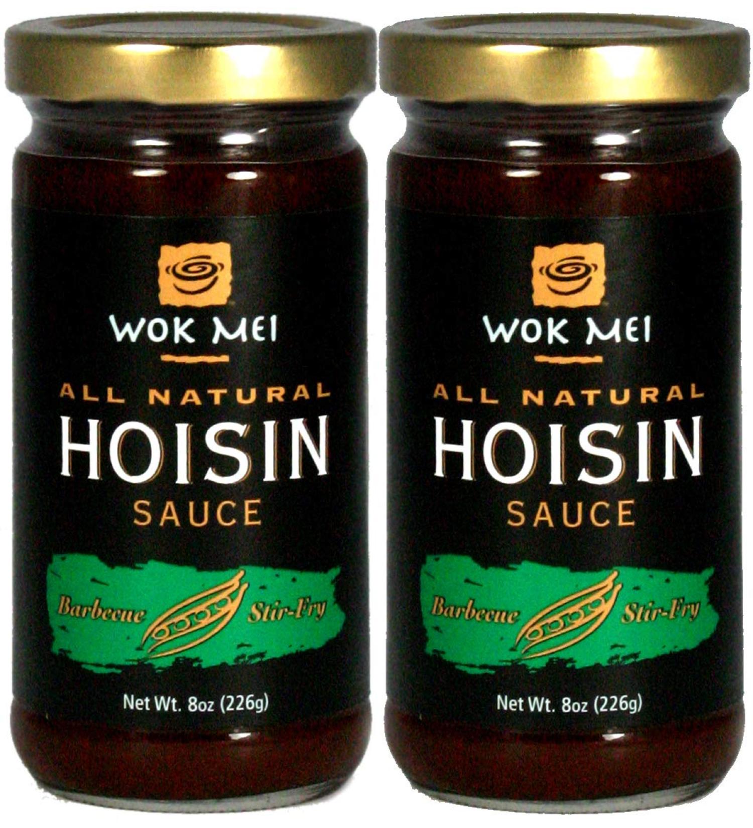 Wok Mei Gluten Free Hoisin Sauce 8oz (2 Packs) - Authentic Chinese Flavors, Non-GMO, Vegan - Standard Packaging - Buy Online on GoSupps.com