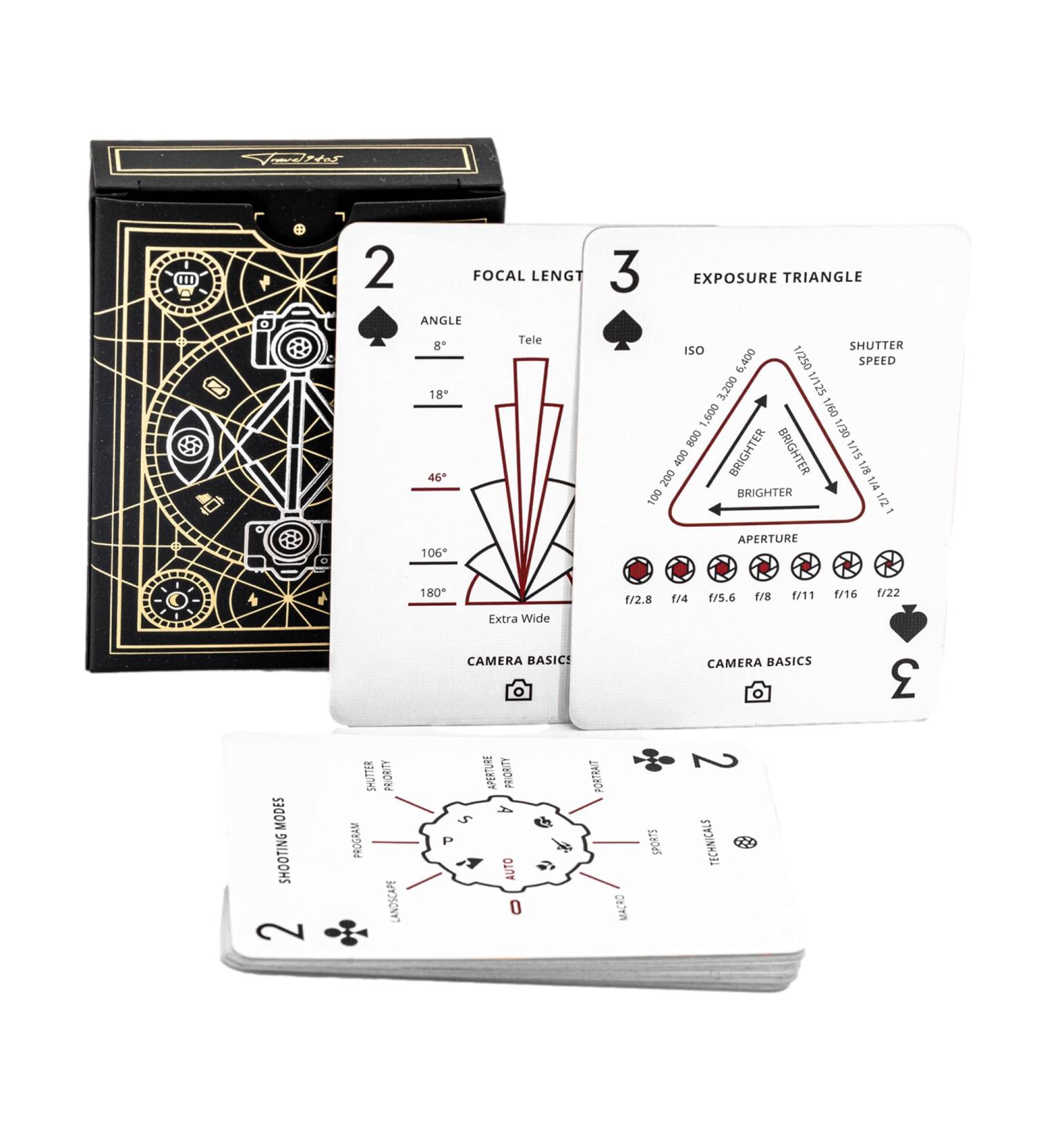 Photography Deck: Camera Settings Cheat Sheets & Shooting Guide for Quick Photography Tips - Buy Online on GoSupps.com