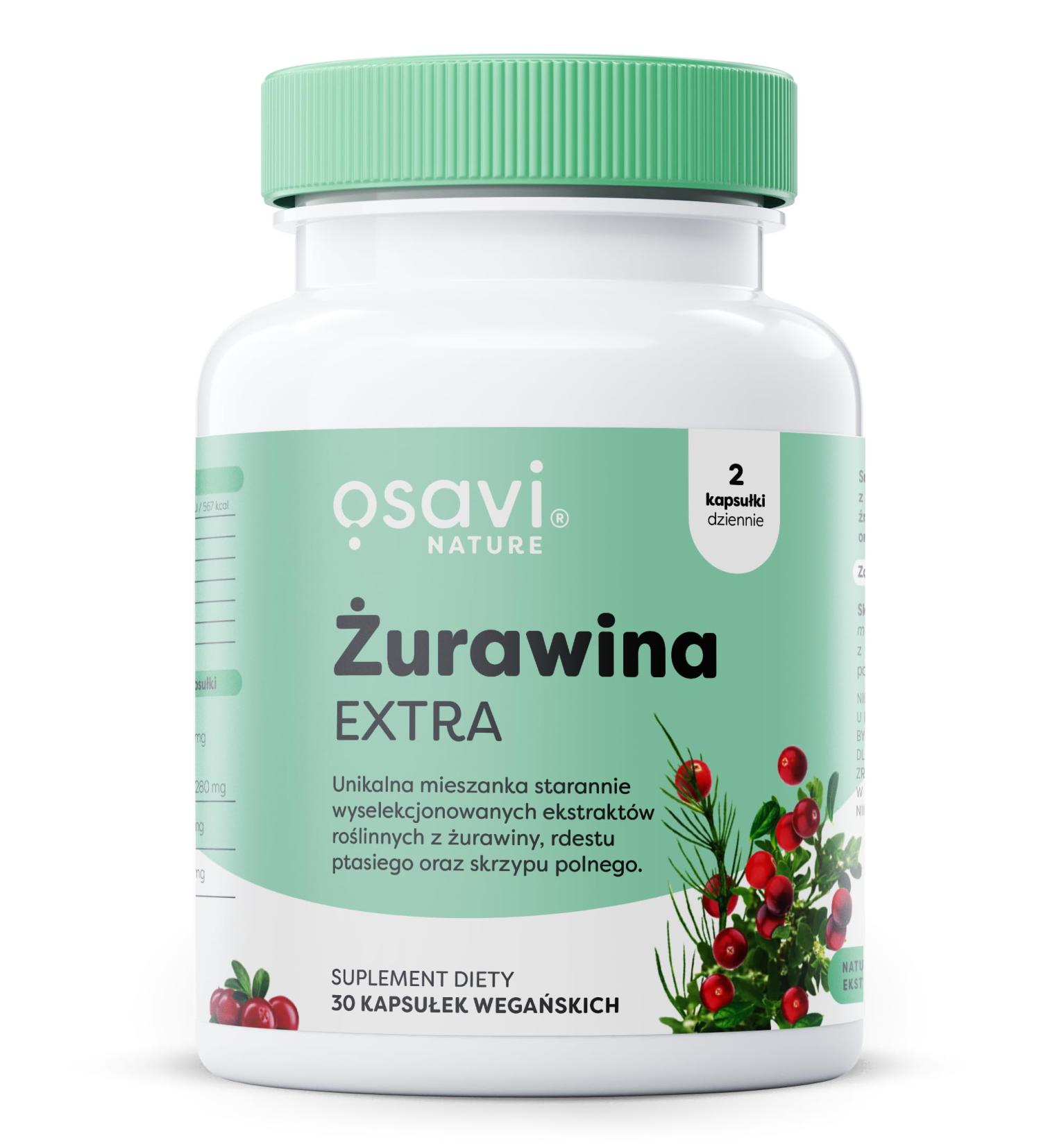 Olivit Sp z oo Osavi Cranberry EXTRA 30 vegan capsules - Buy Online on GoSupps.com