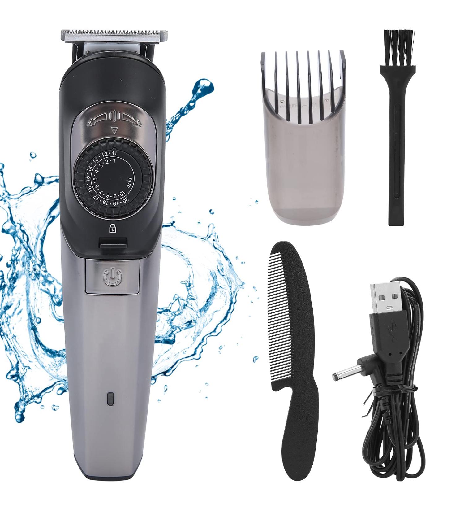 Cordless Rechargeable Hair Clipper & Trimmer | Men's Barber Grooming Kit | Premium Hair Cutting Set for Men & Women - Shop Now - Buy Online on GoSupps.com