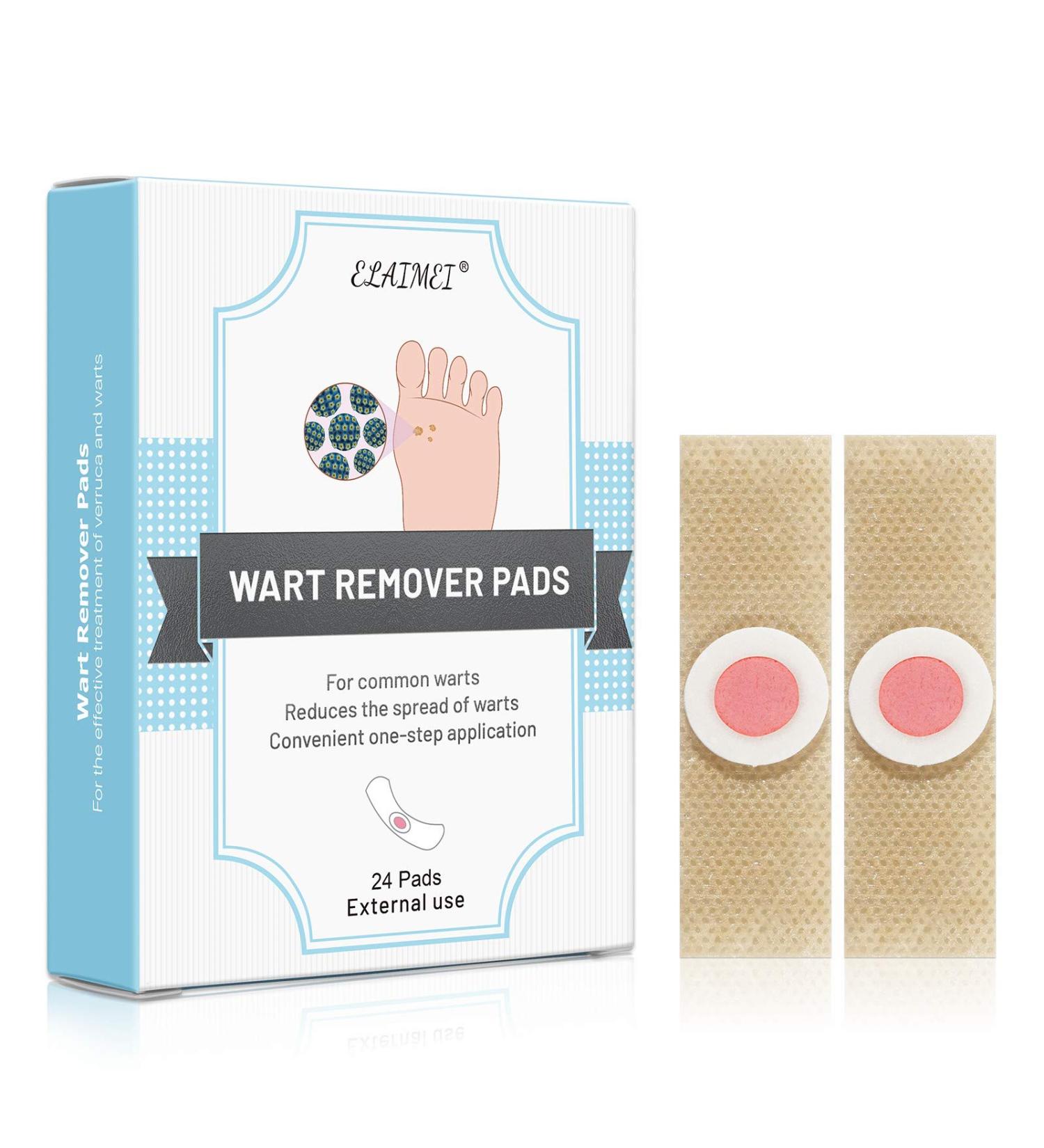 24PC Corn Remover Plaster Pads Effective Treatment for Chicken Eyes Warts & Corns | Pressure Protection for Feet & Hands - Buy Online on GoSupps.com