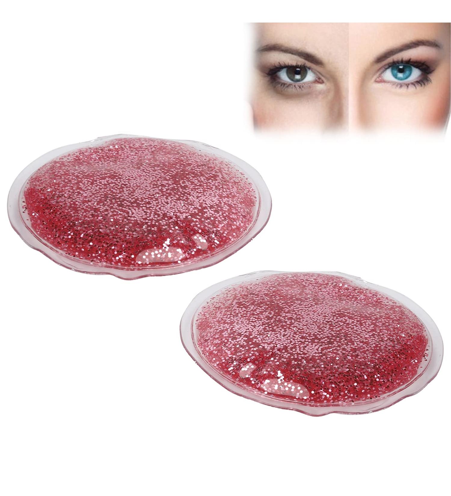Reusable Hot Cold Compress Gel Eye Mask for Puffiness, Dark Circles, and Fatigue - Buy Online on GoSupps.com