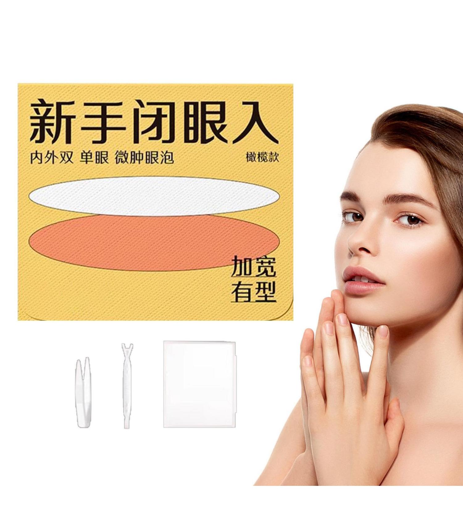 Eyelid Tape for Hooded Eyes Invisible - Waterproof Invisible Eyelid Lift Strips Professional Droopy Eyelid Solution Comfortable Eye Lid Contour Stickers for Natural Look - Buy Online on GoSupps.com