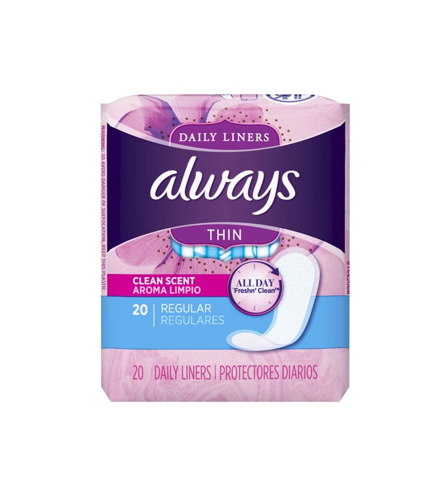 Always Thin Active 20 - Stay Fresh and Protected All Day | 1 Pack - Buy Online on GoSupps.com