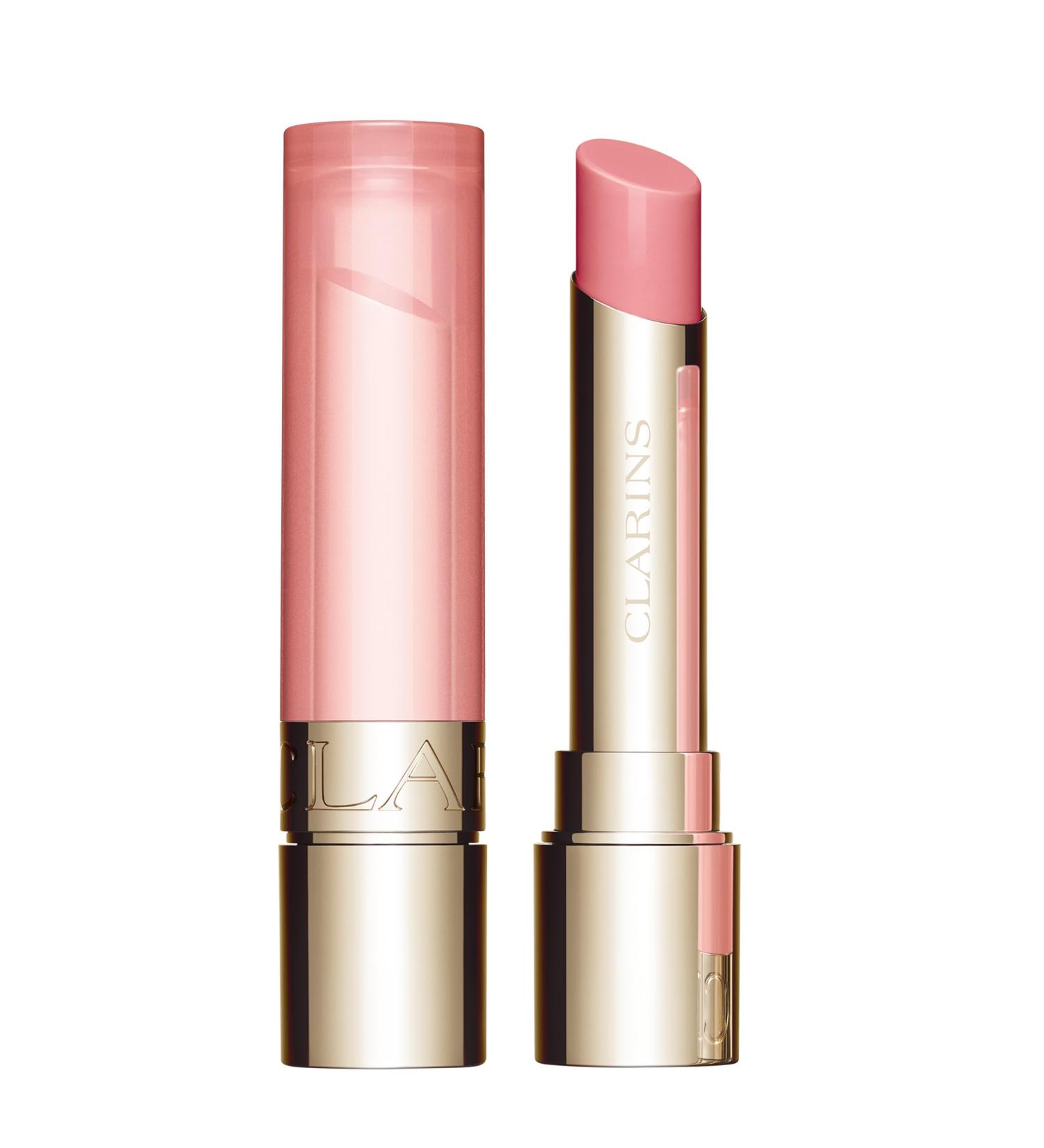 Clarins NEW Lip Oil Balm - Nourishing Hydration Plumping Shine | 99% Skincare Formula | 96% Natural Ingredients | 0.1 Ounce 01 - Pale Pink - Buy Online on GoSupps.com