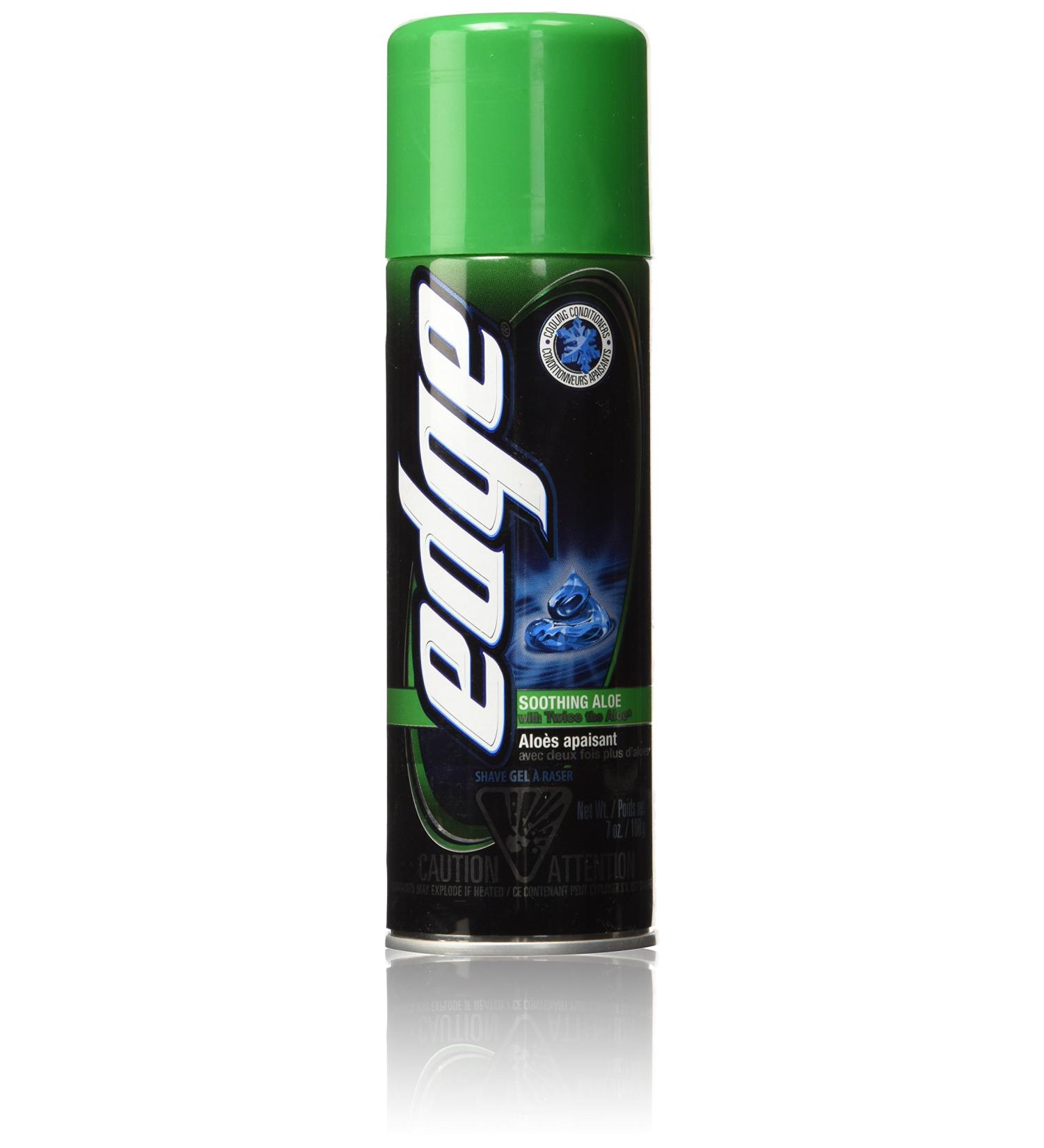 Soothing Aloe Shave Gel for Men - Edge 7 oz | Smooth Irritation-Free Shaving Experience - Buy Online on GoSupps.com