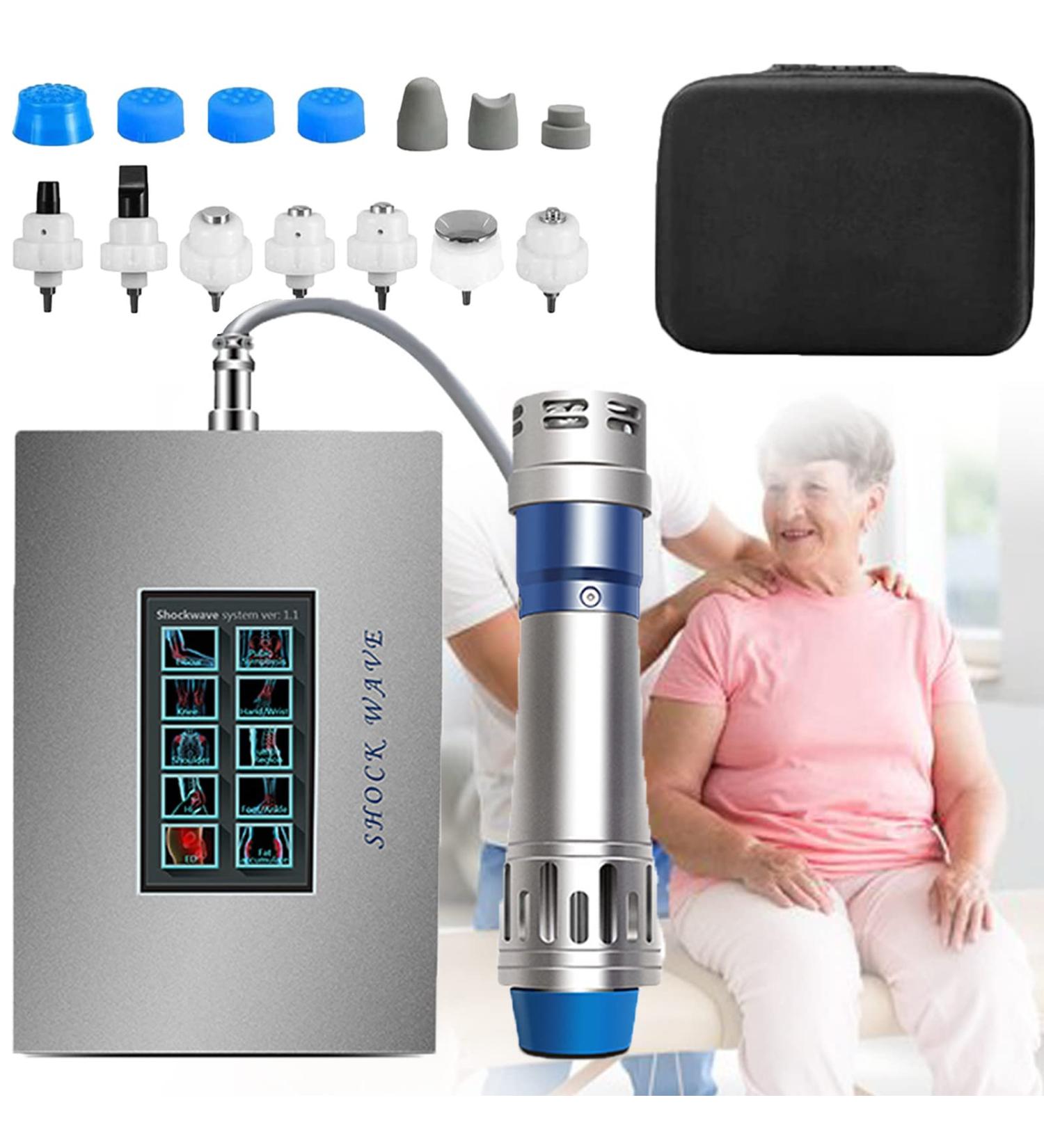 HNCXHX Shock Wave Therapy Device | Professional ED Treatment & Muscle Pain Relief | Deep Tissue Massage Therapy for Sports Training | 220V - Buy Online on GoSupps.com