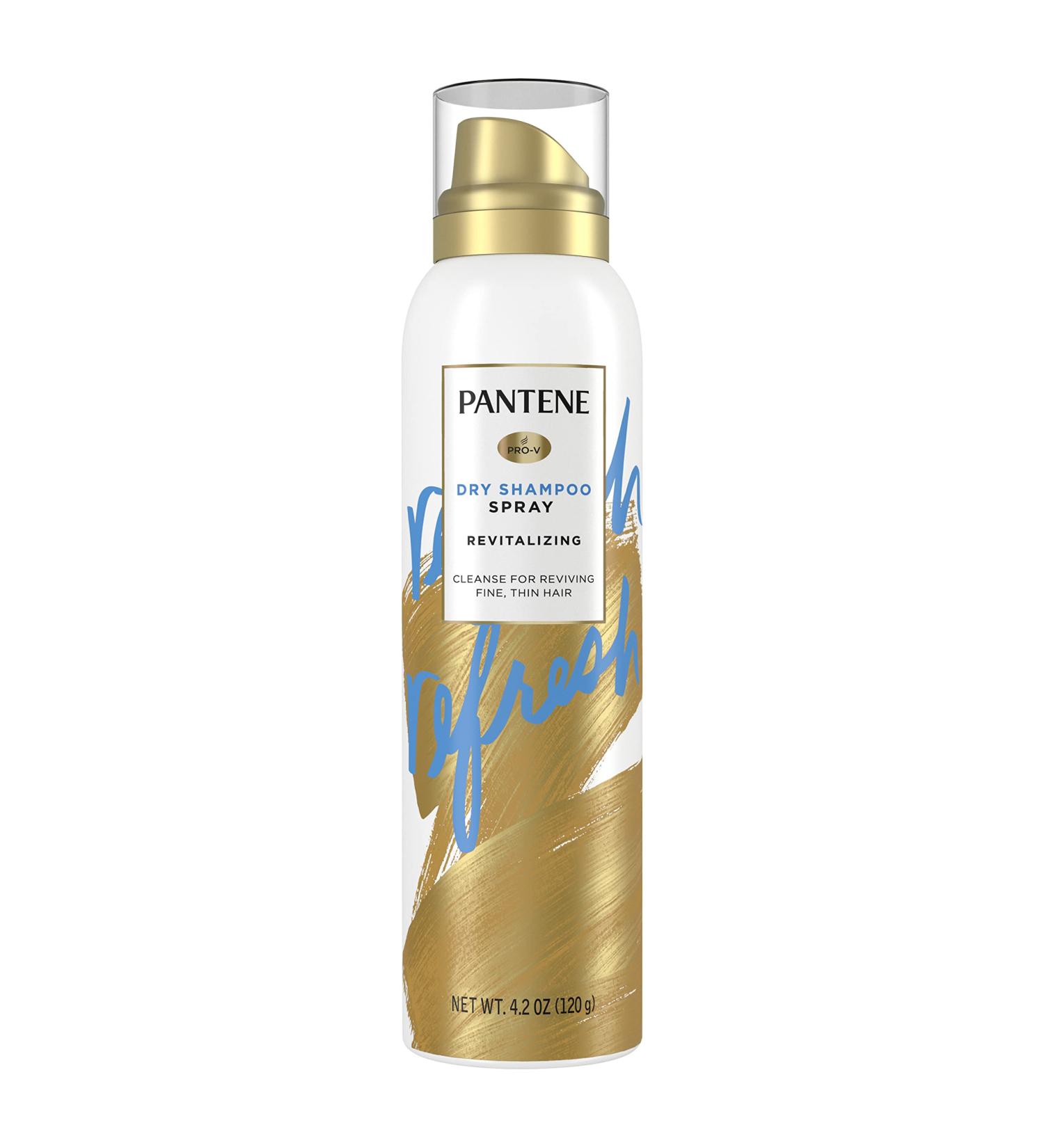 Pantene Pro-V Refresh Dry Shampoo Spray - Volumizing Cleansing Vitamin B5 for Fine & Color Treated Hair - 4.2 oz - International Shipping - Buy Online on GoSupps.com