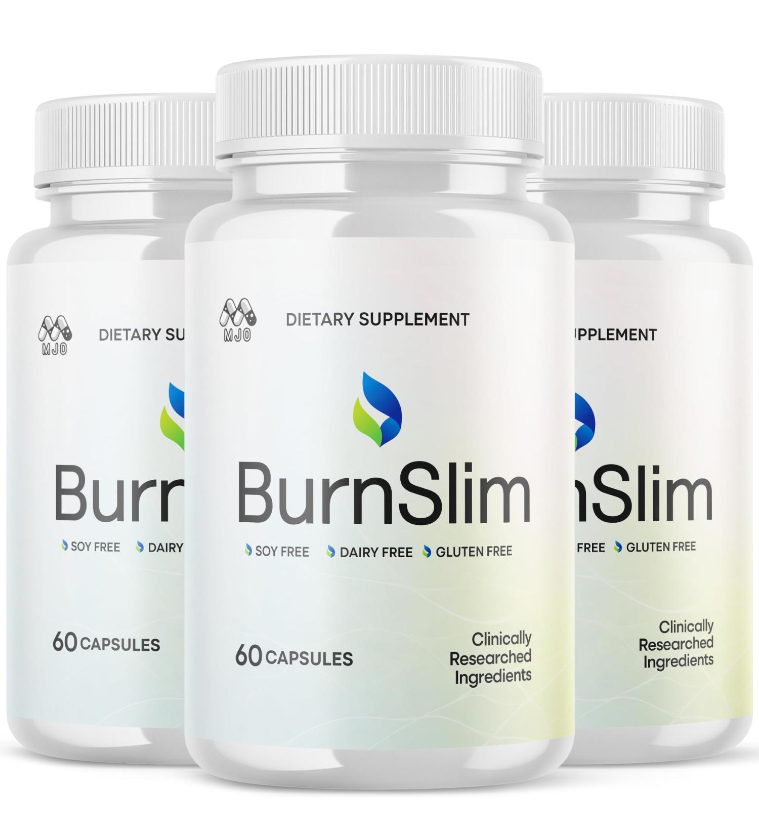 (3 Pack) Burn Slim Capsules Official Burnslim Pills with All Natural Ingredients Advanced Burn Slim Health and Wellness Vitamin Supplement Supporting Active Lifestyle for Women & Men (180 Capsules) - Buy Online on GoSupps.com
