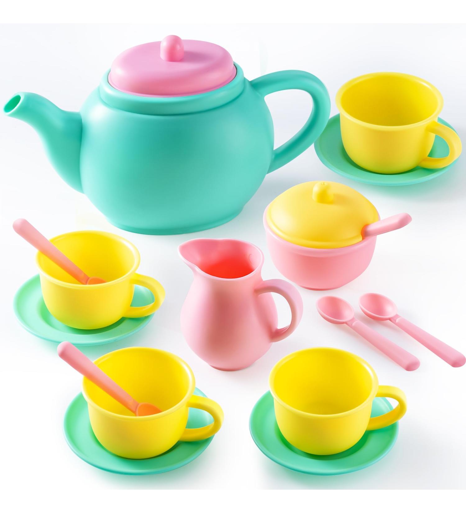 Joyin Children's Tea Service Set - Play Kitchen Accessories & Tableware for Ages 3-6 | Perfect Role-Playing Gift for Tea Parties - Buy Online on GoSupps.com