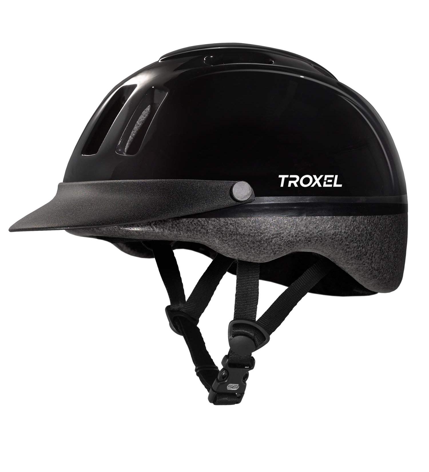 Troxel Sport Horseback Riding Helmet Extra Small (6 3/8 - 6 5/8) Black