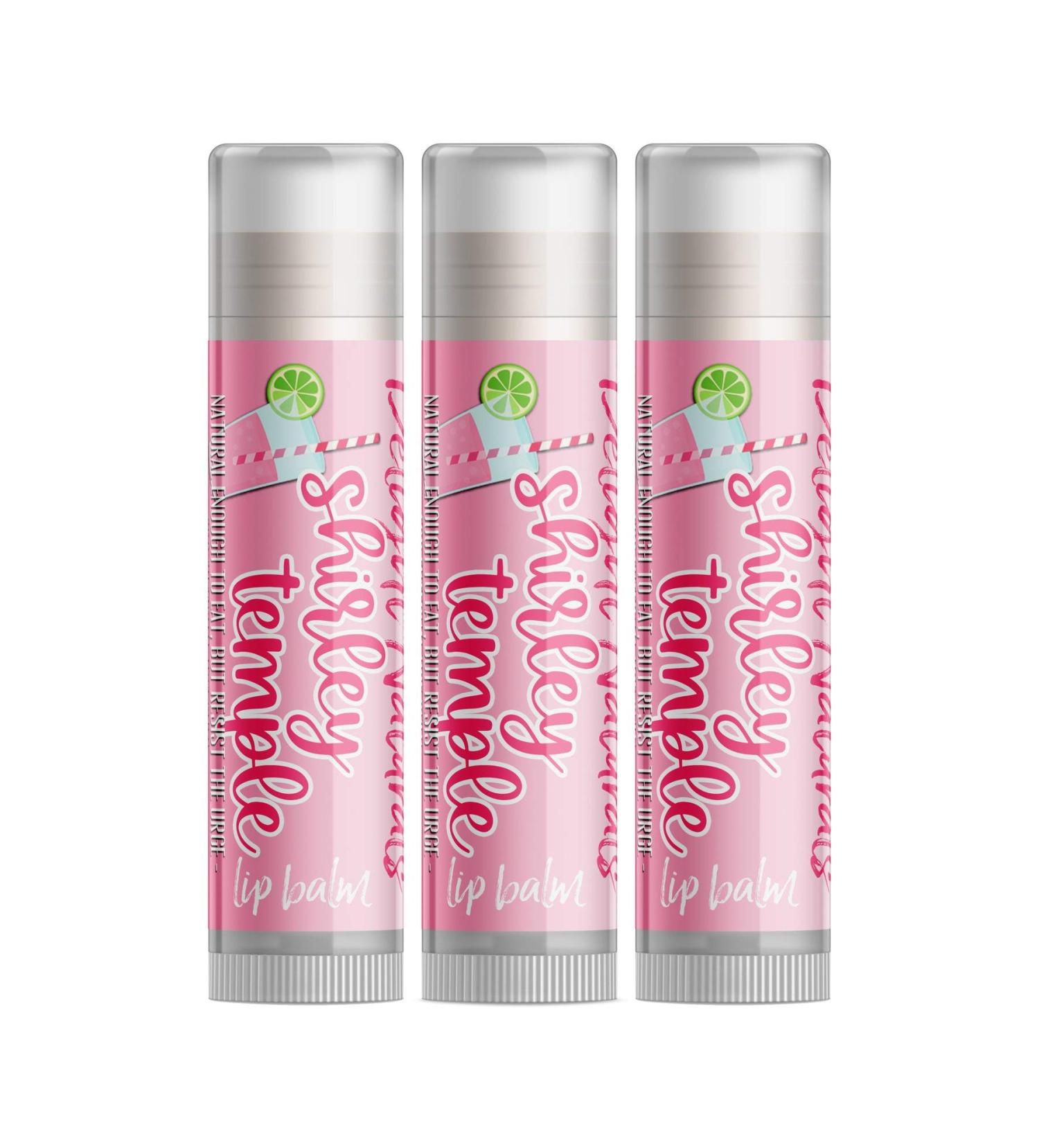 Shirley Temple Lip Balm - Set of Three
