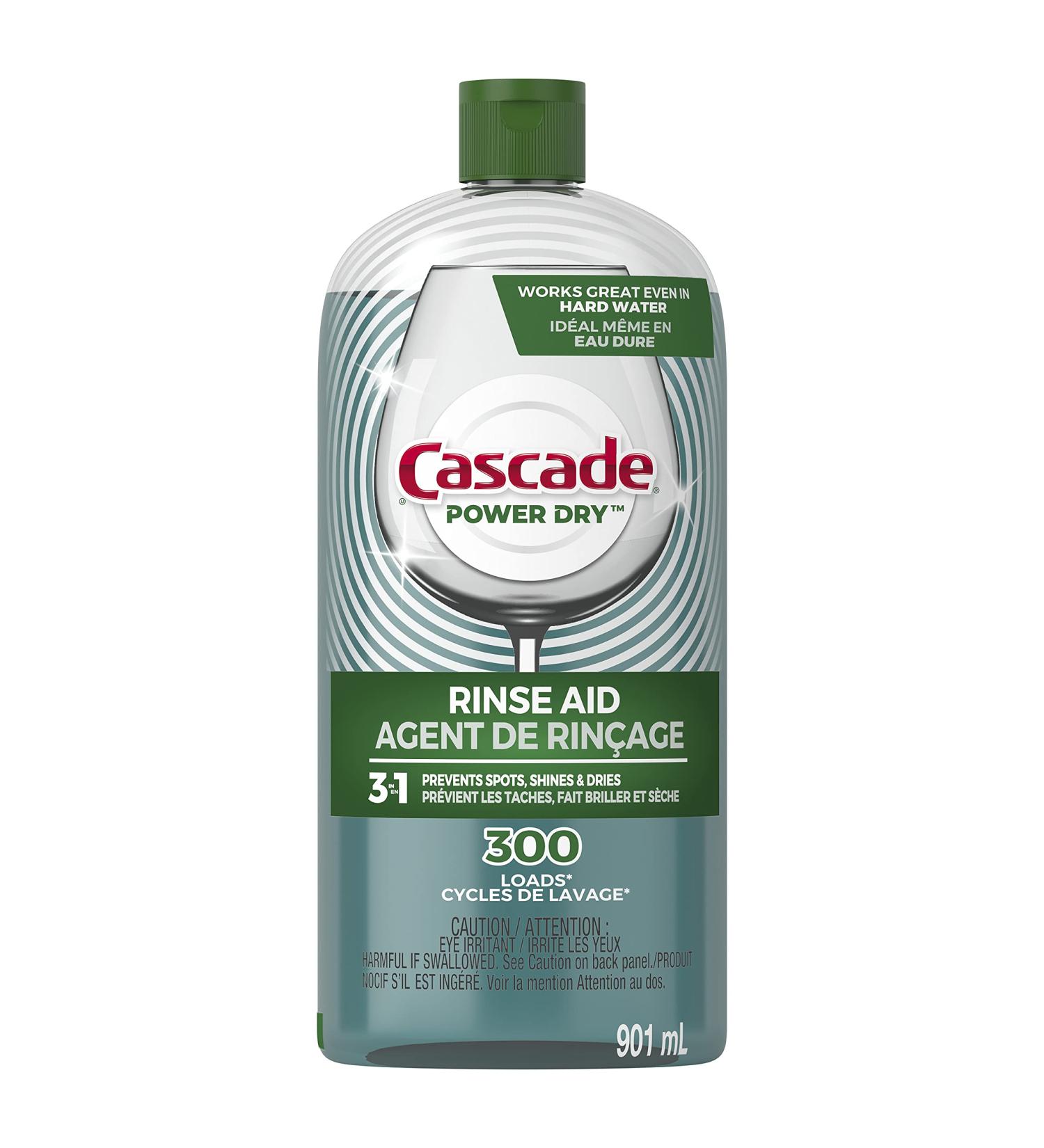 Cascade Rinse Aid Platinum - 30.5 oz - Regular Scent | Dishwasher Rinse Agent - Buy Online on GoSupps.com