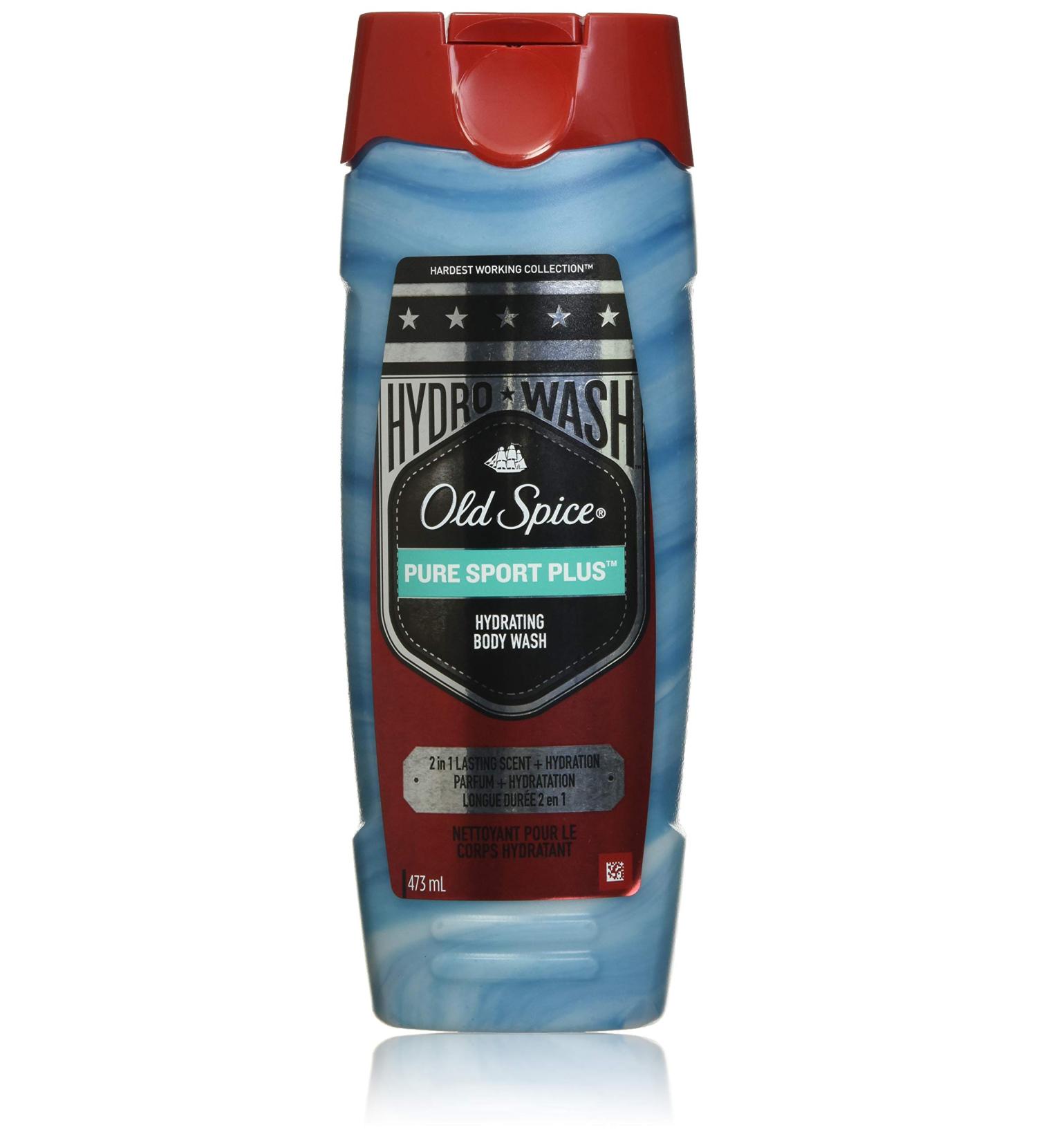 Old Spice Hydro Wash Body Wash | Pure Sport Plus | 16 oz | Hardest Working Collection | 16 Fl Oz | Pack of 1 - Buy Online on GoSupps.com