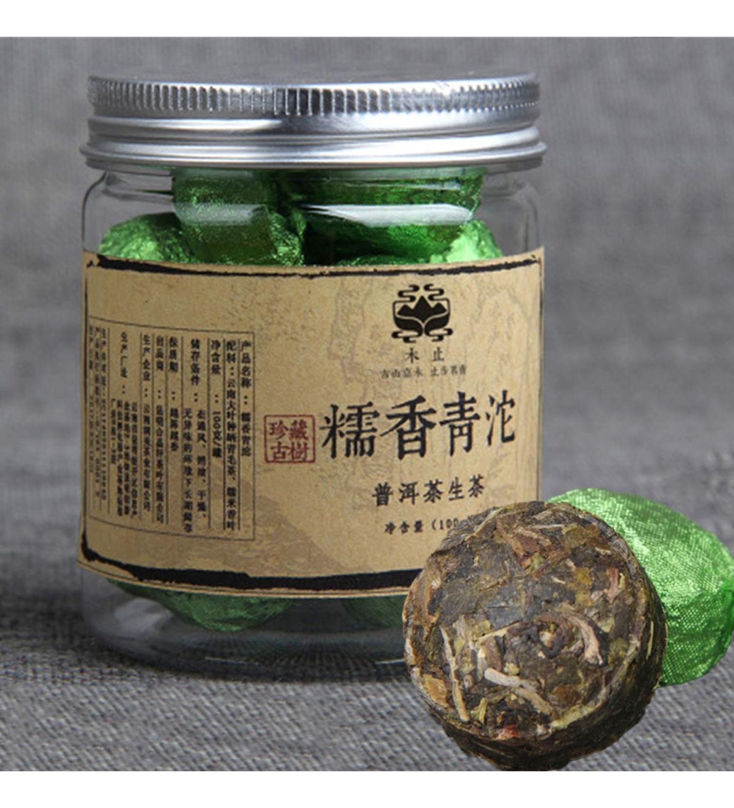 Yunnan Puerh th 100g (0.22LB) Tuo vert en conserve JGlutinous Puer petit Tuocha Pu er th cru th chinois th Pu'er th vert th Puer th Pu er th Pu-erh vieux arbres th Pu erh - Buy Online on GoSupps.com