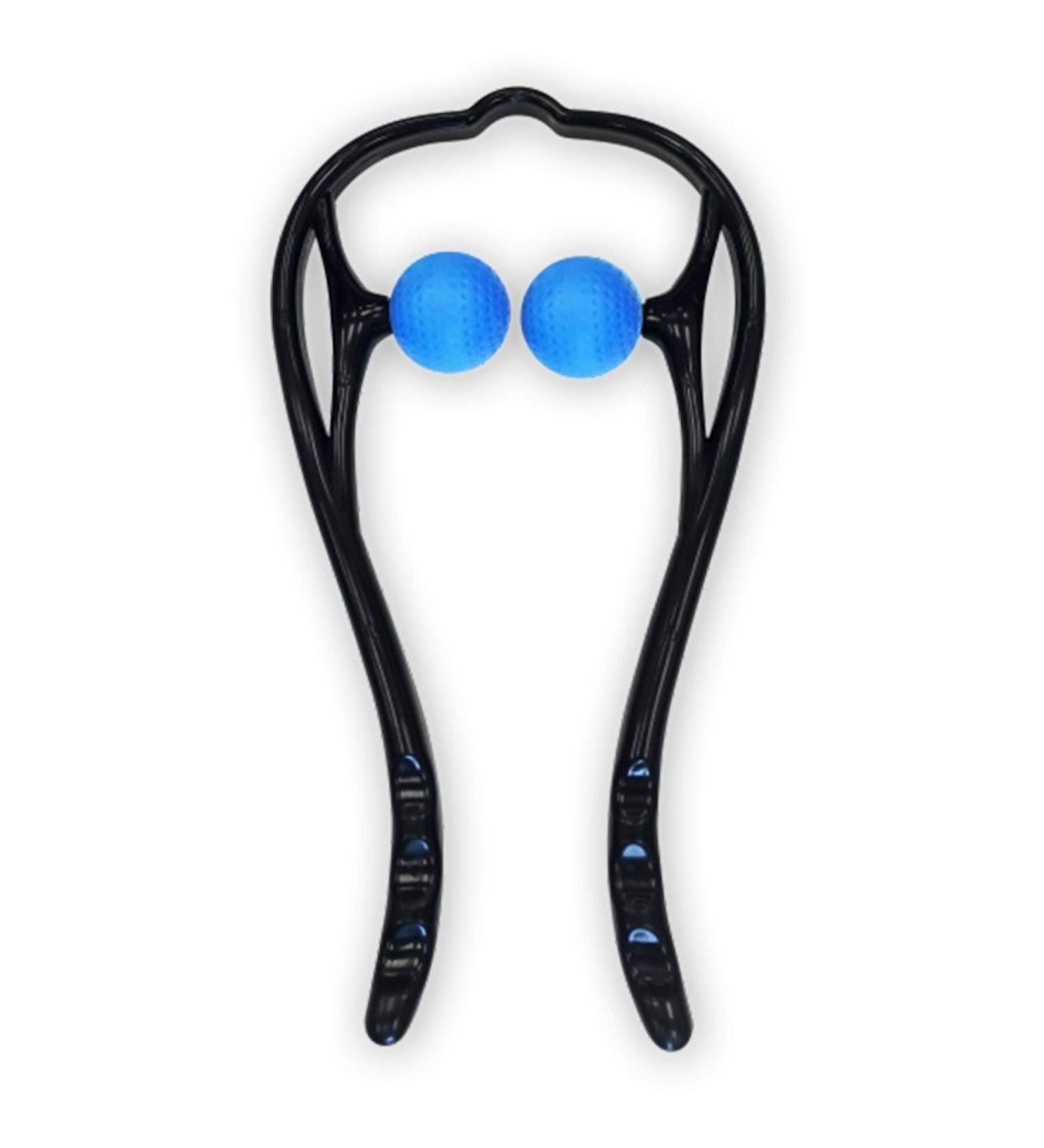 CuraCane Handheld Neck Massager by IntiMD - Trigger Point Occipital Self-Massage Tool for Deep Muscle Relaxation and Tension Relief - Lightweight - Buy Online on GoSupps.com